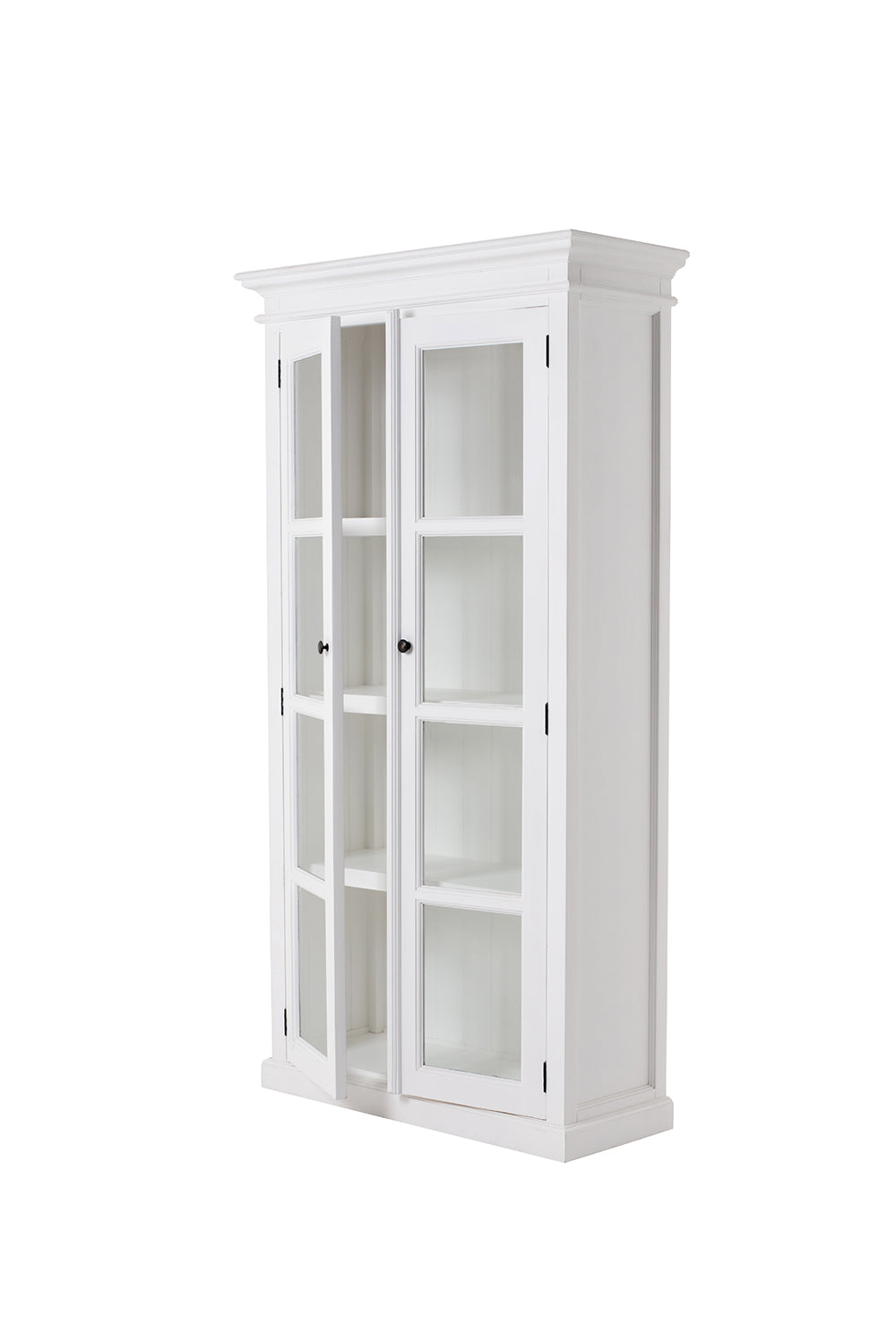 Halifax Double Vitrine - White
