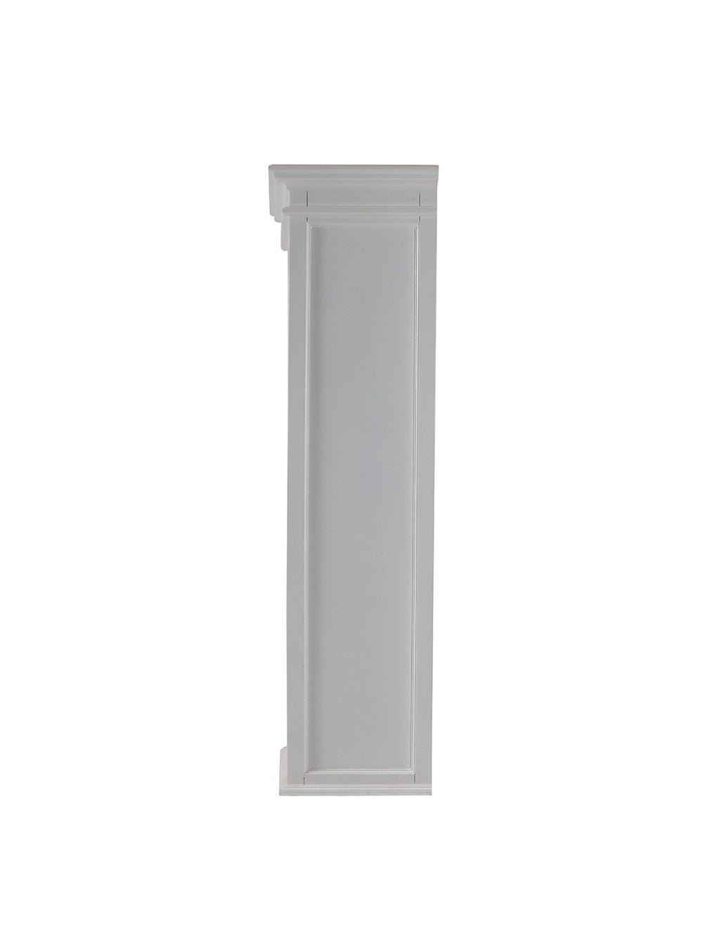 Halifax Slim Hutch Bookcase - White