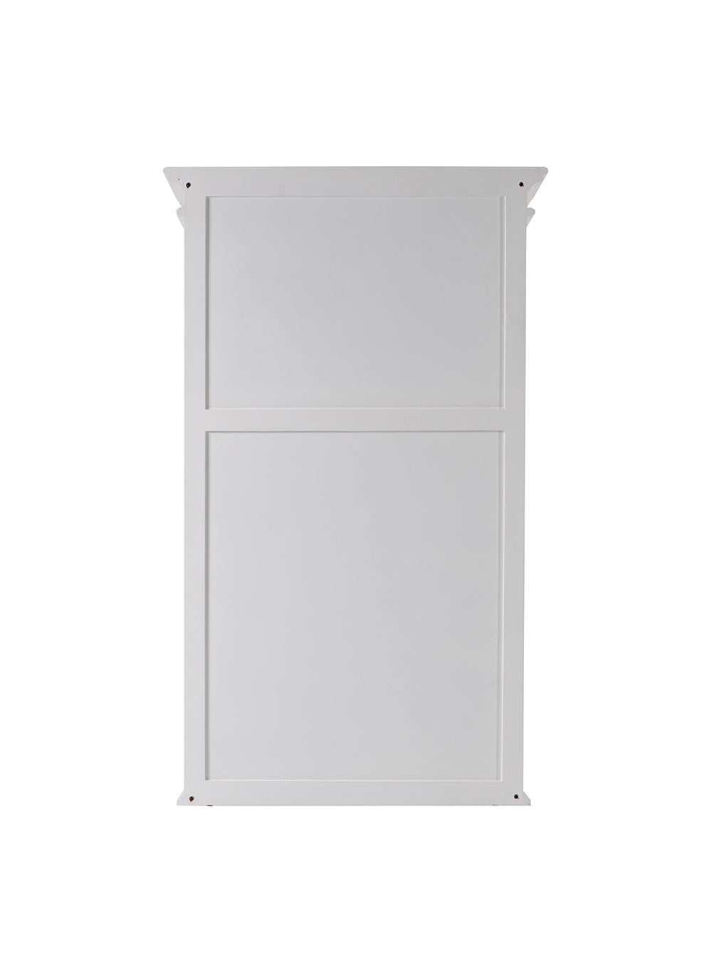 Halifax Slim Hutch Bookcase - White