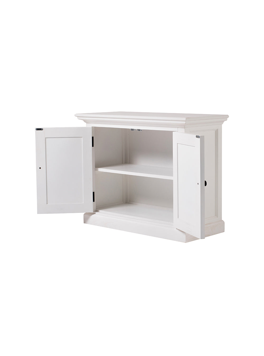 Halifax Slim Hutch Bookcase - White