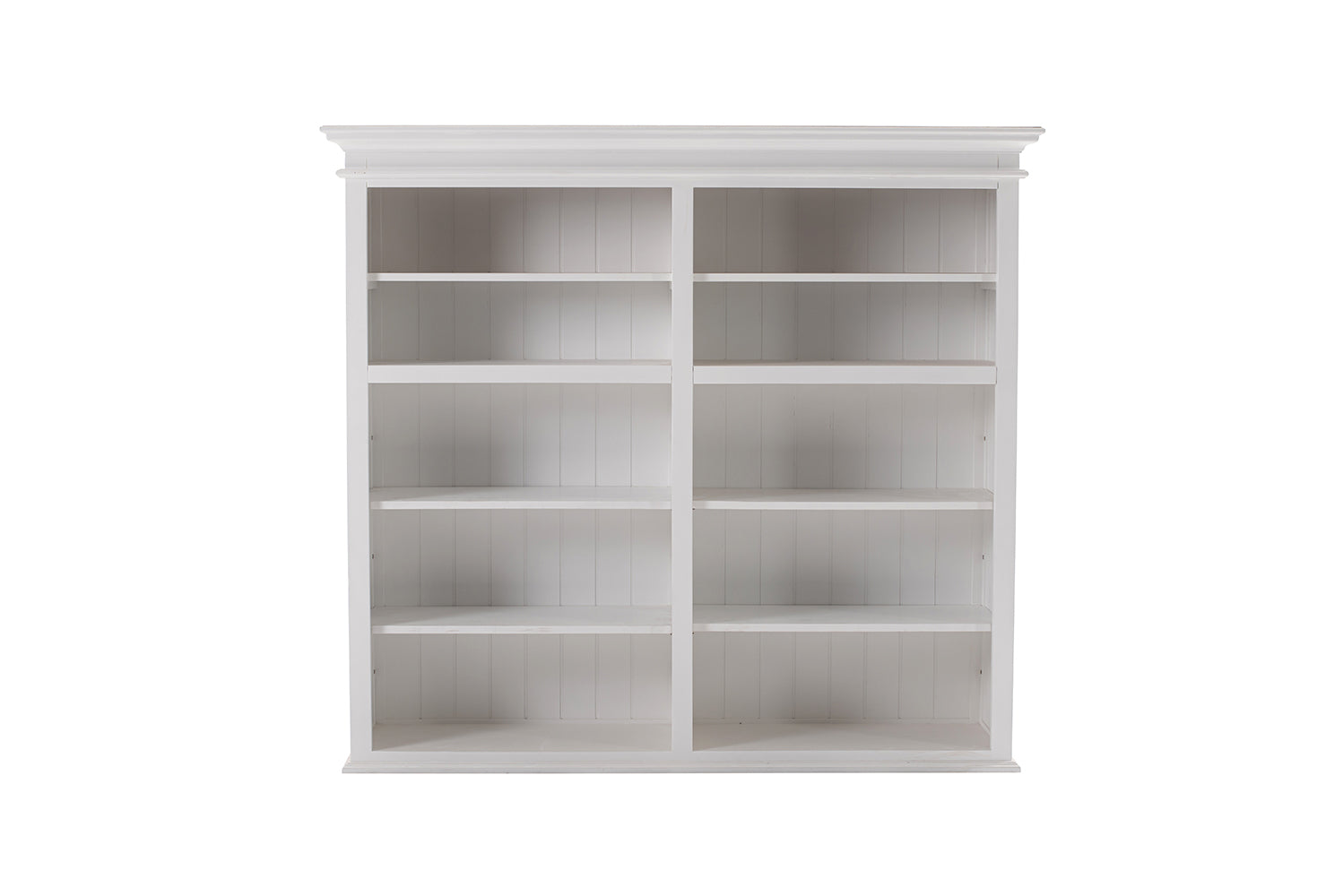 Halifax Medium Hutch Bookcase - White