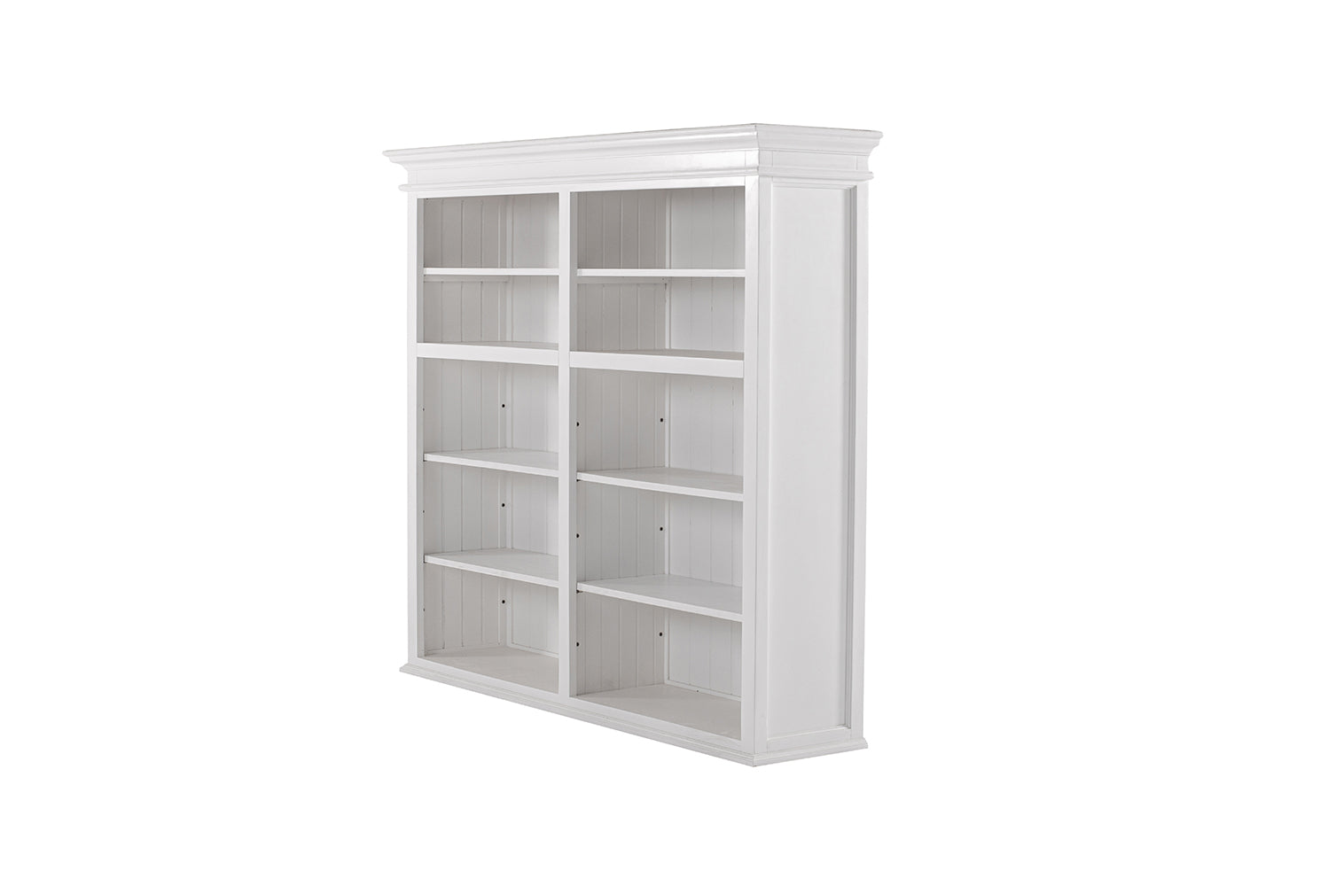 Halifax Medium Hutch Bookcase - White