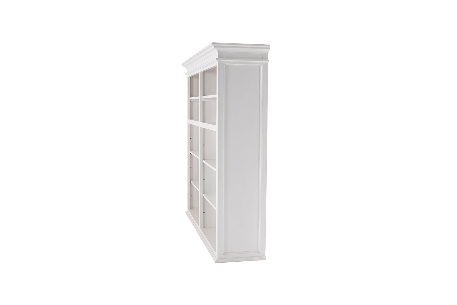 Halifax Medium Hutch Bookcase - White