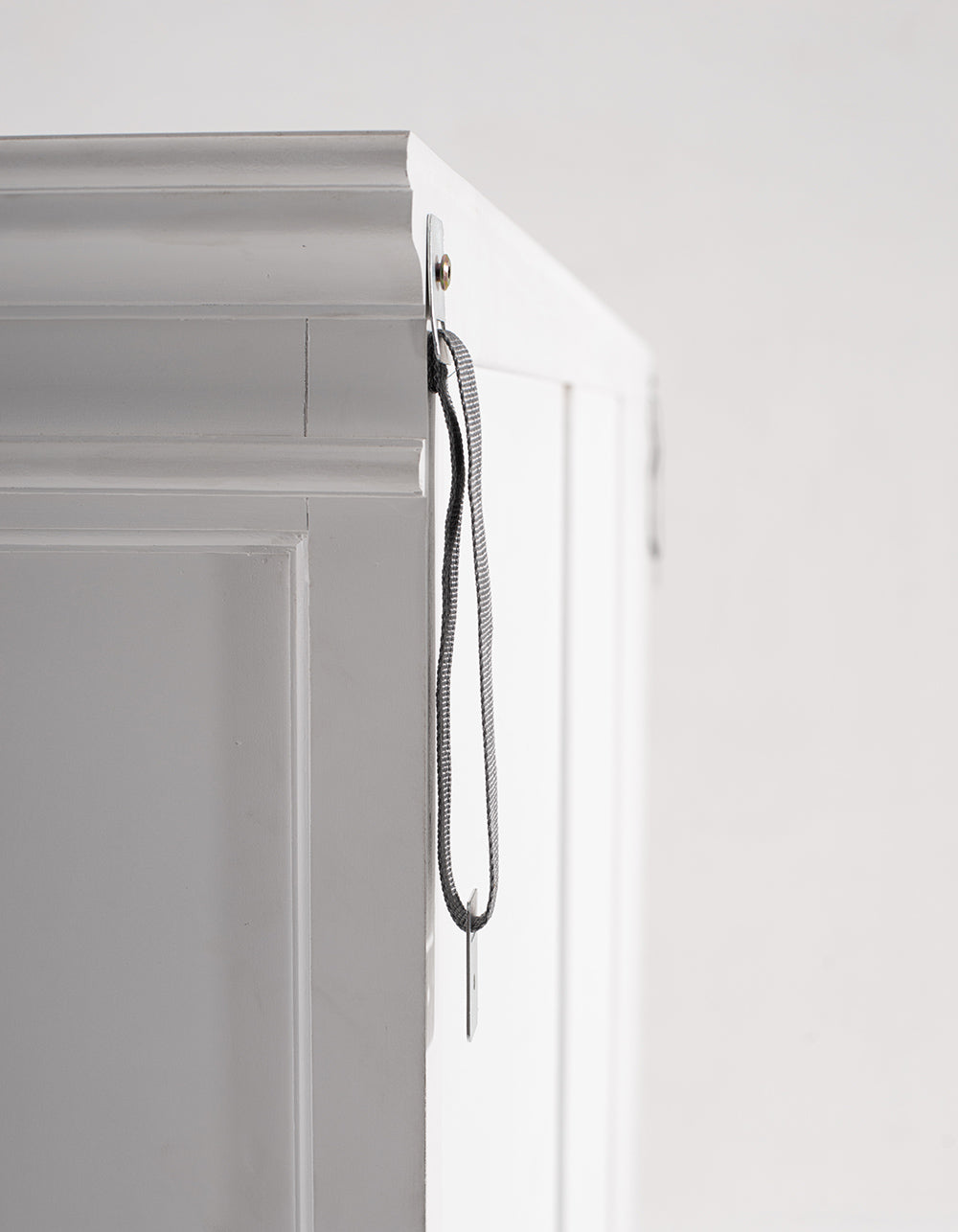 Halifax Large Hutch Bookcase - White