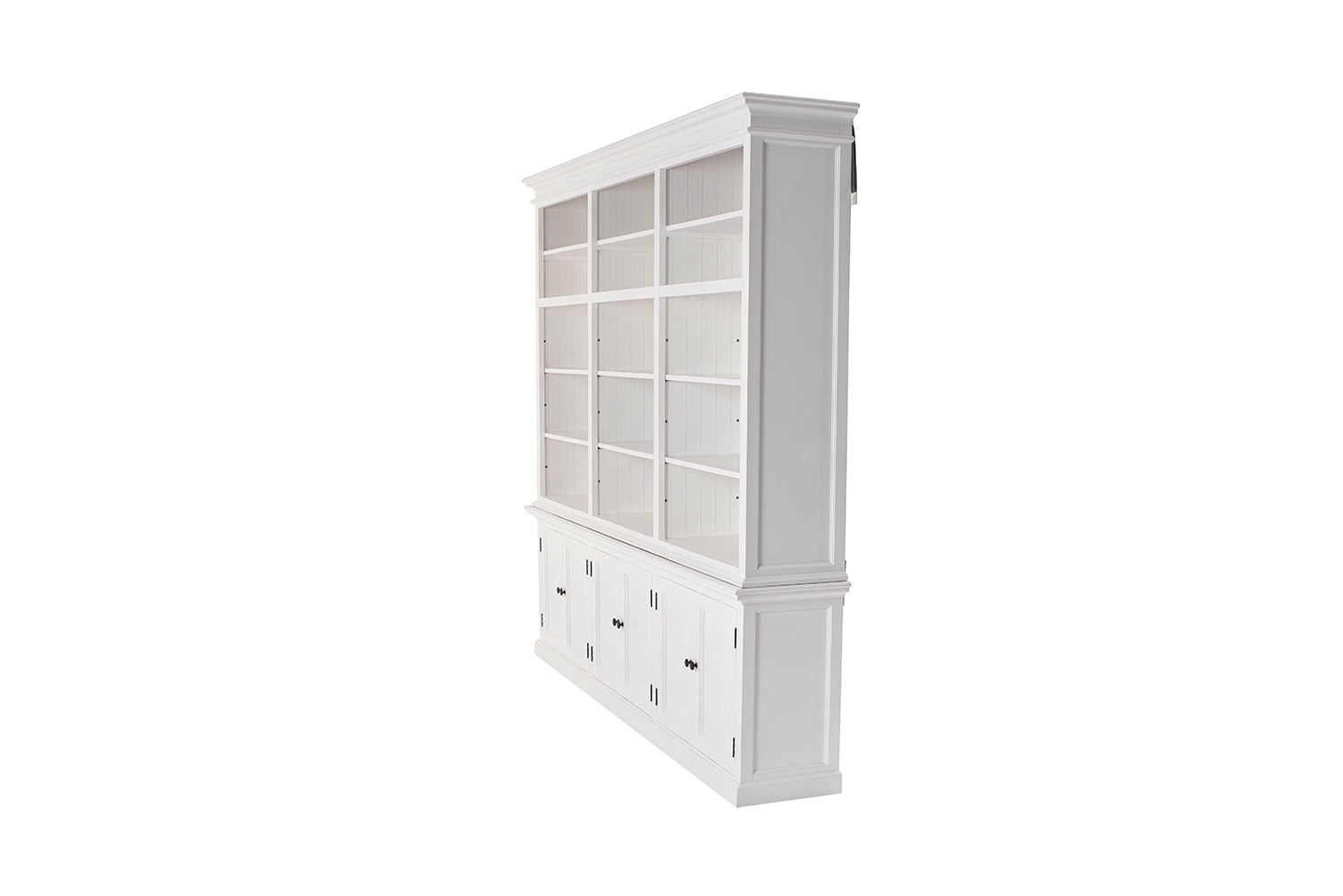 Halifax Large Hutch Bookcase - White
