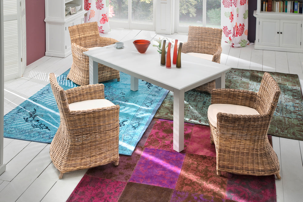 Bishop Kubu Rattan Arm Chair (Set of 2)