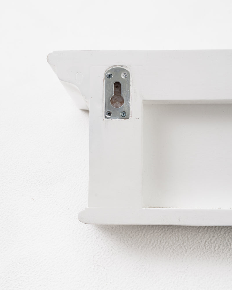 Halifax 4 Hook Coat Rack 70cm - White