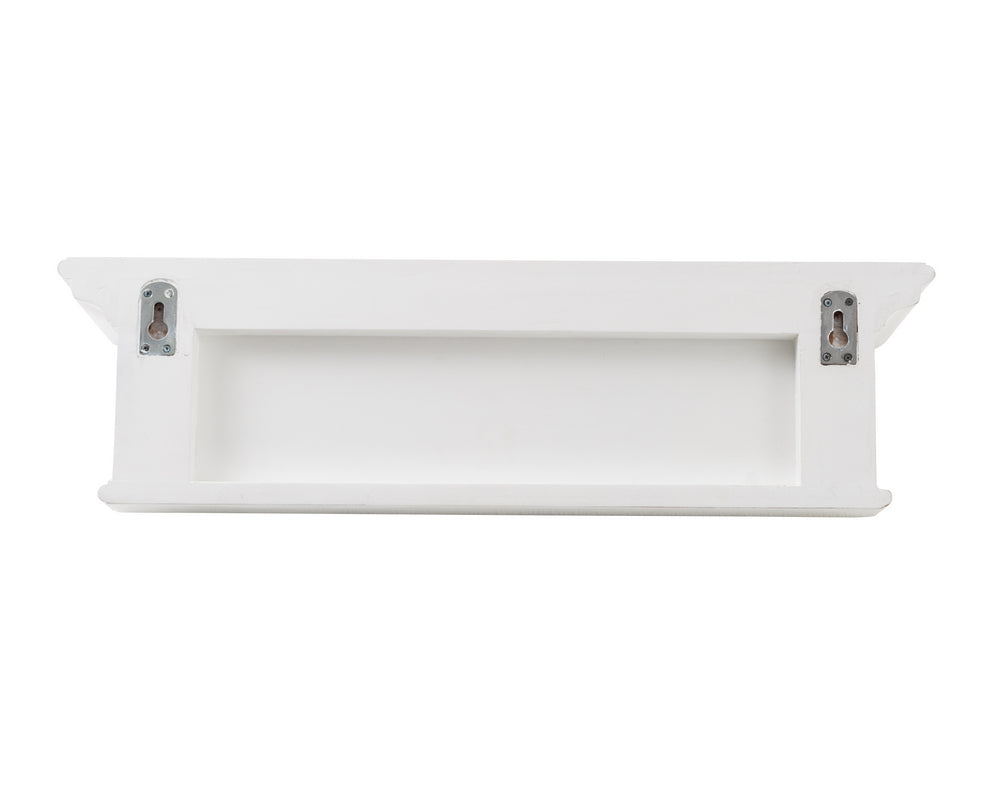 Halifax 4 Hook Coat Rack 70cm - White