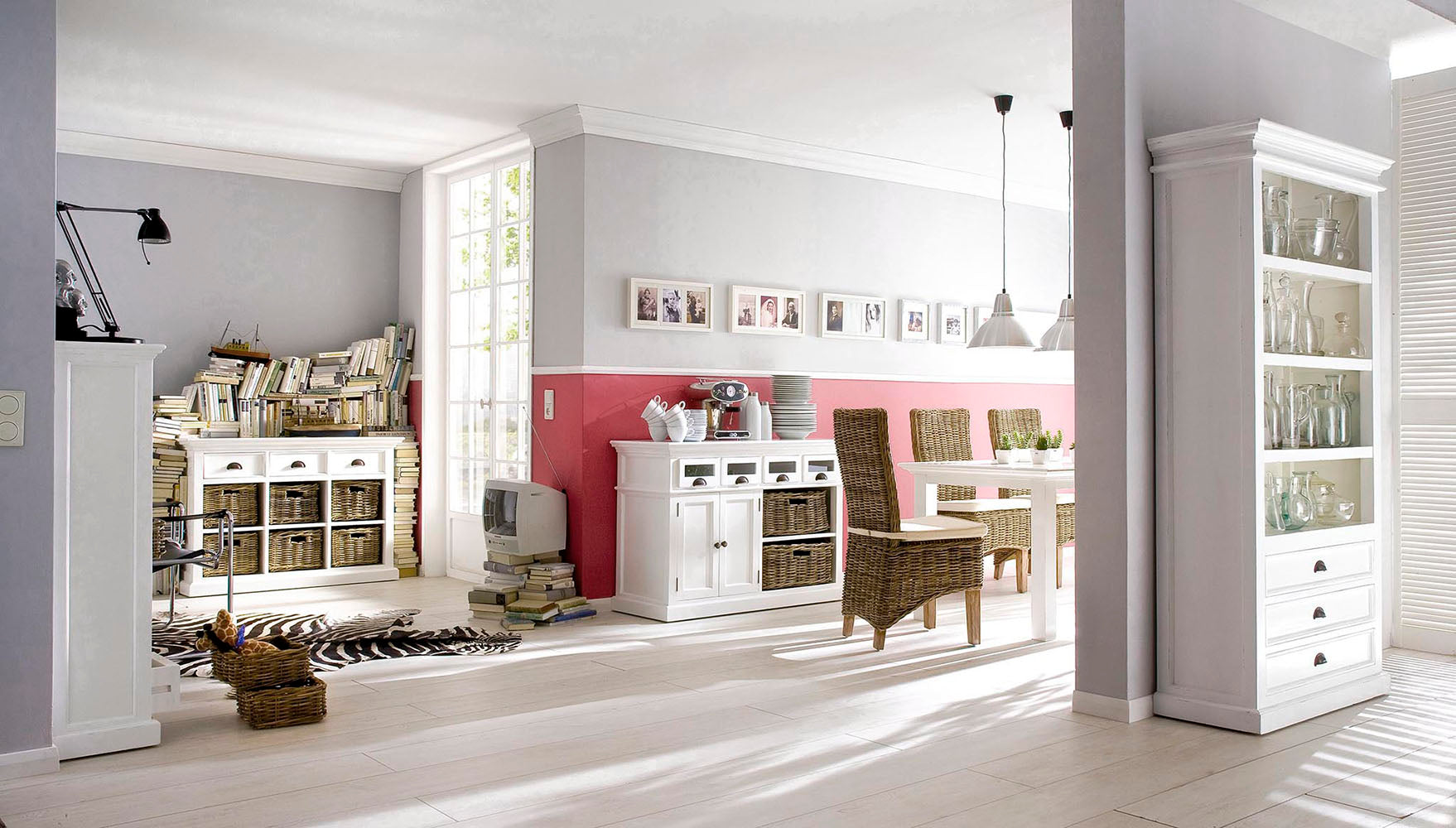 Halifax Dining Table 200 - White