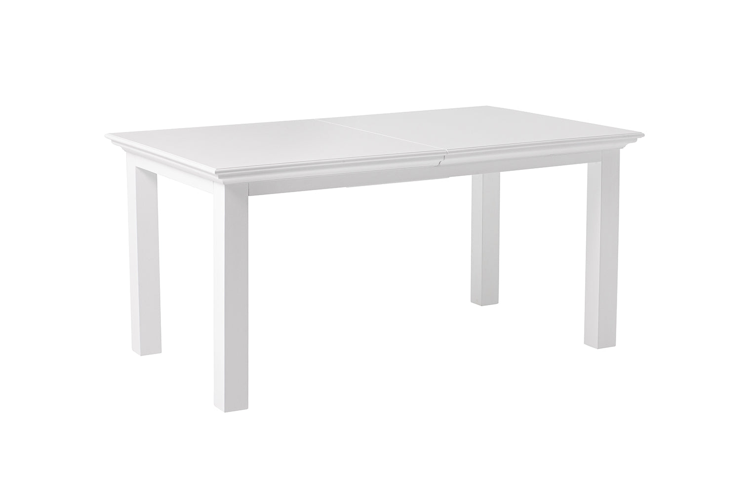 Halifax Extension Dining Table 160cm - White