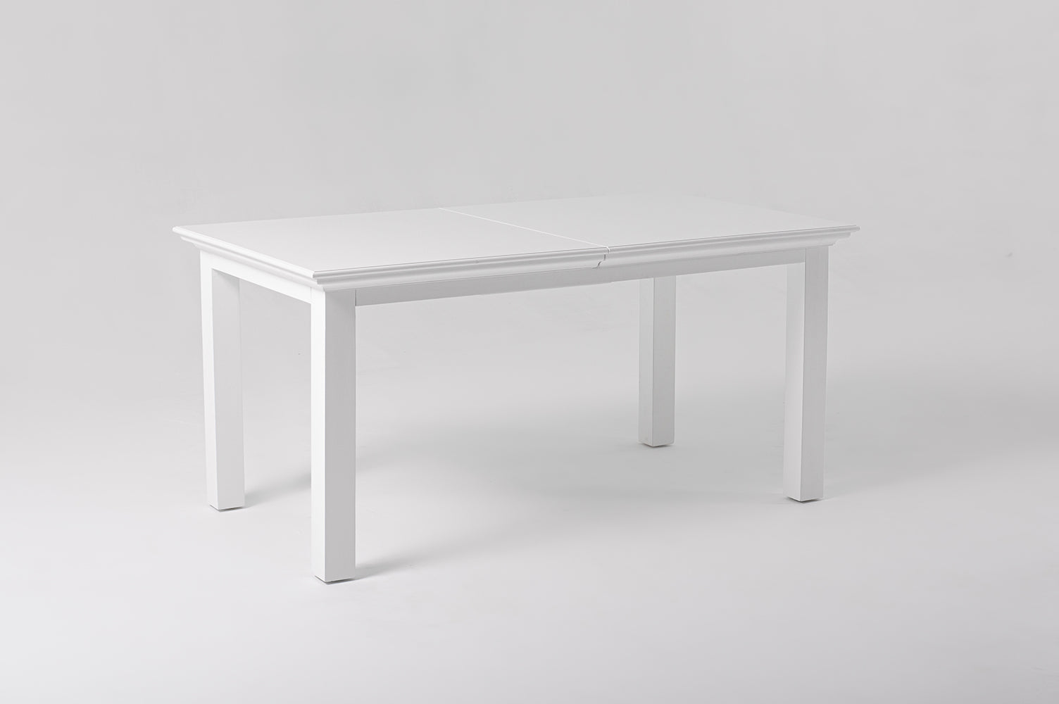 Halifax Extension Dining Table 160cm - White