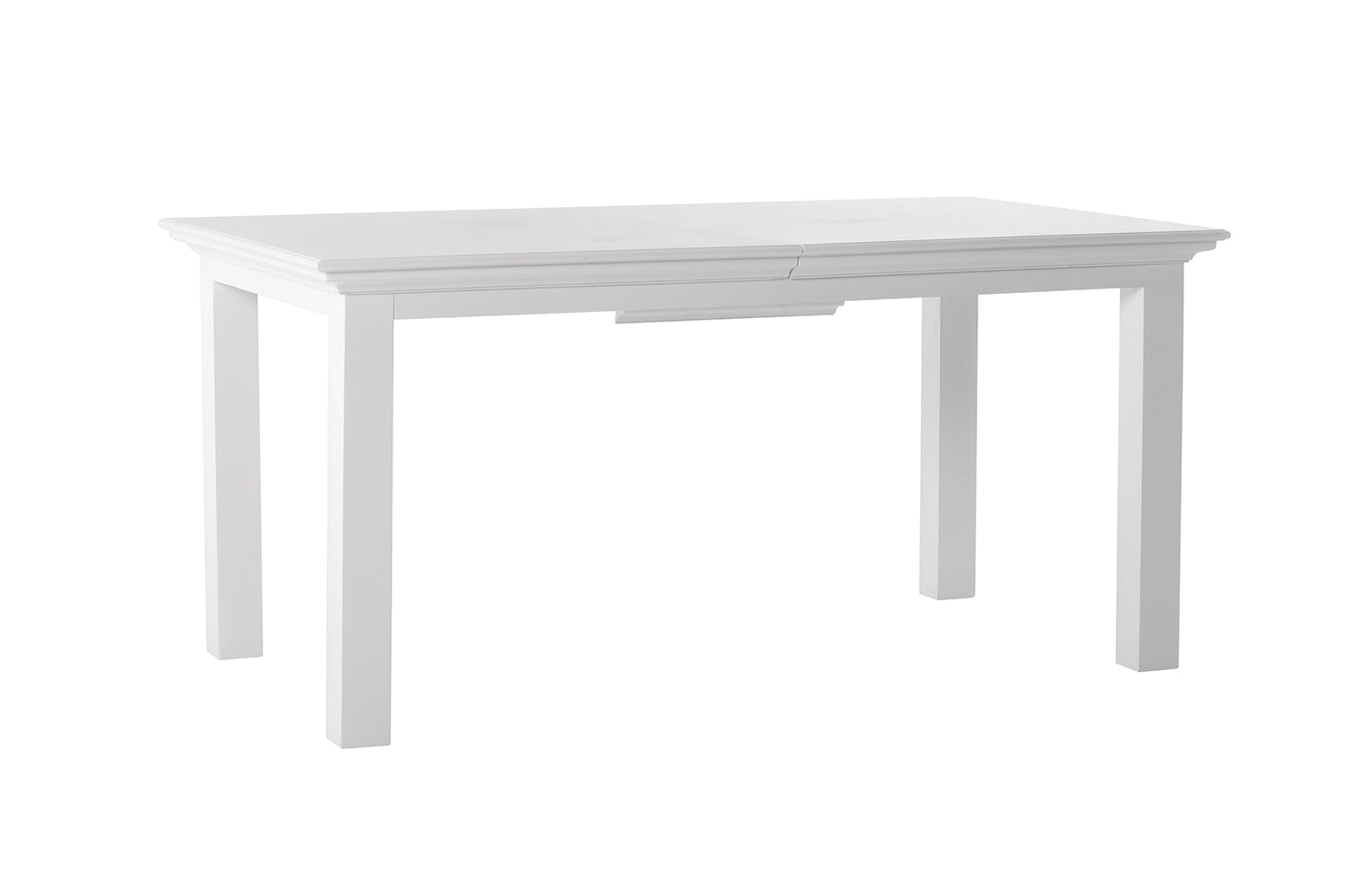 Halifax Extension Dining Table 160cm - White
