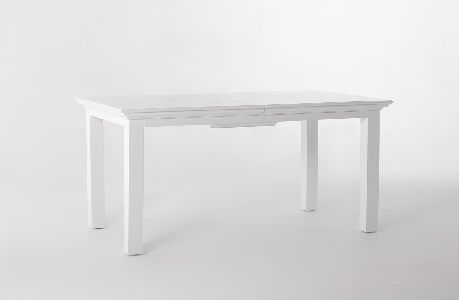 Halifax Extension Dining Table 160cm - White