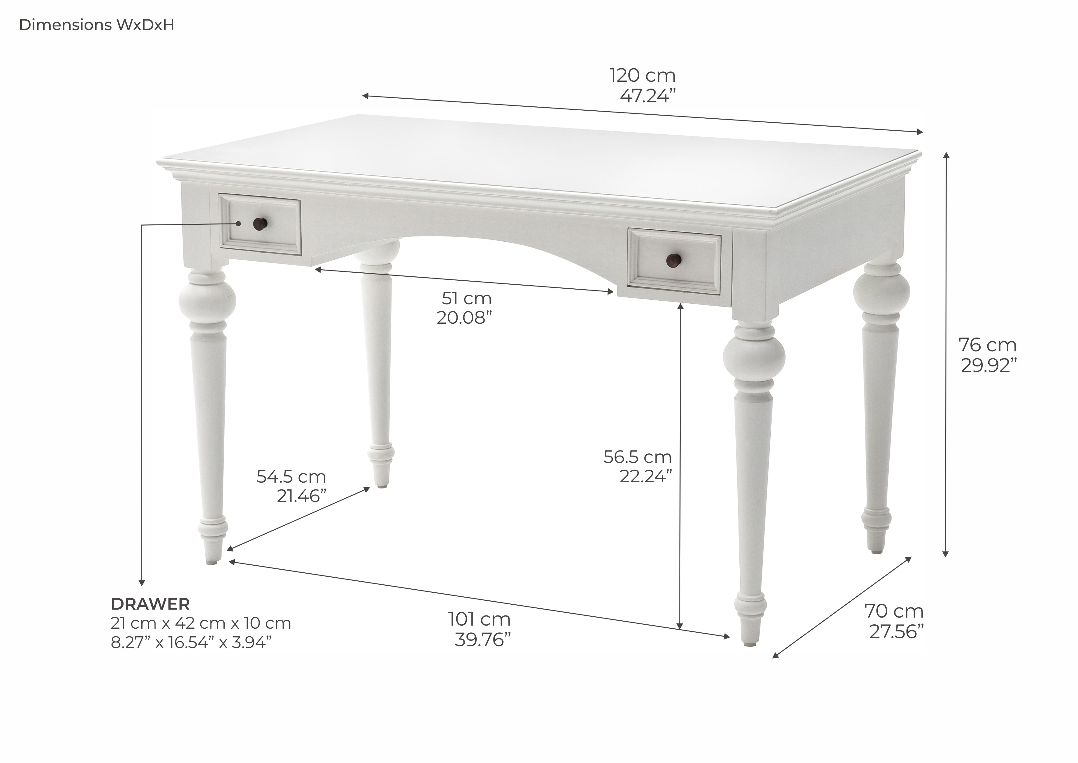 Provence Writing Desk