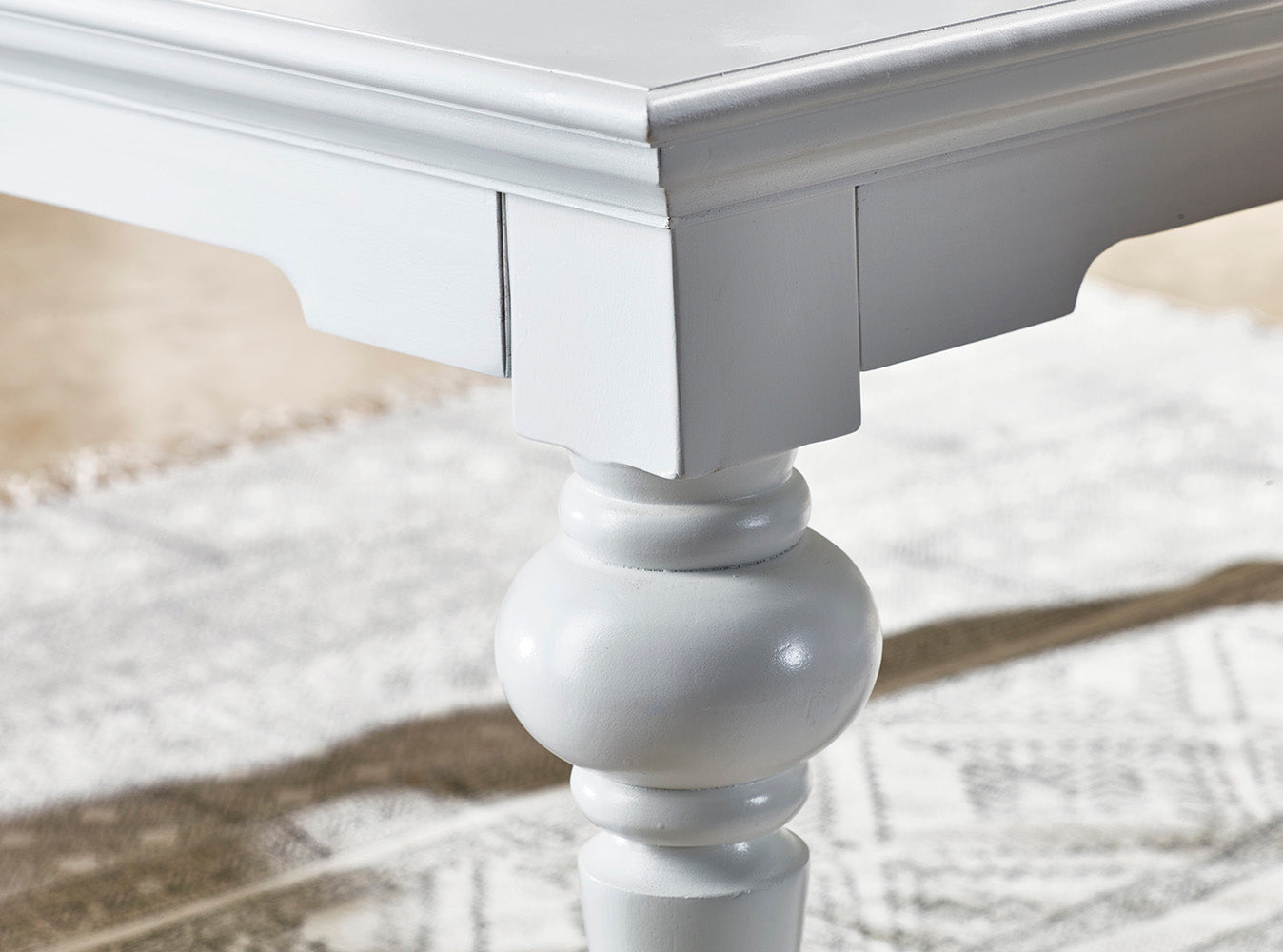 Provence Rectangle Coffee Table - White