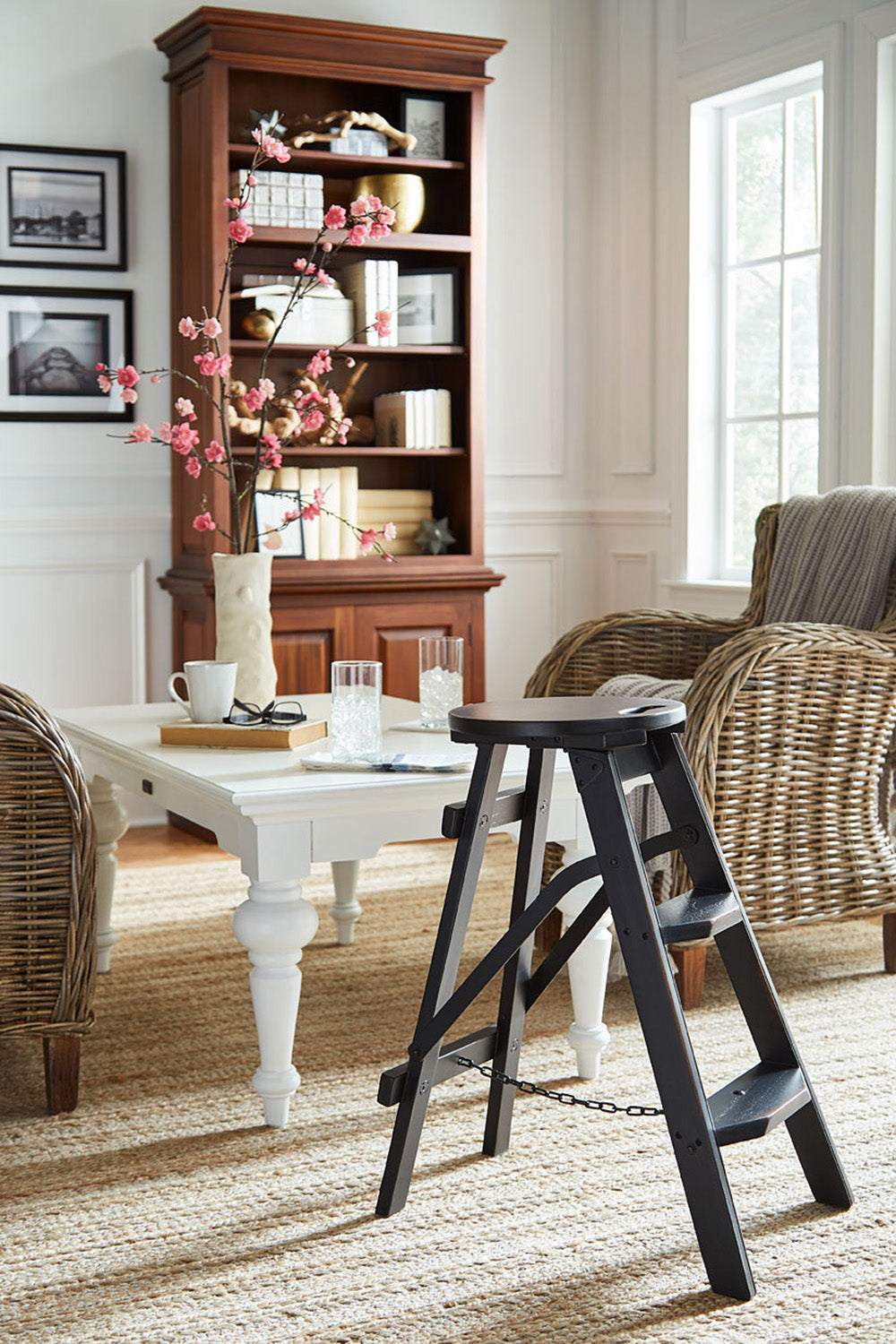 Provence Rectangle Coffee Table - White