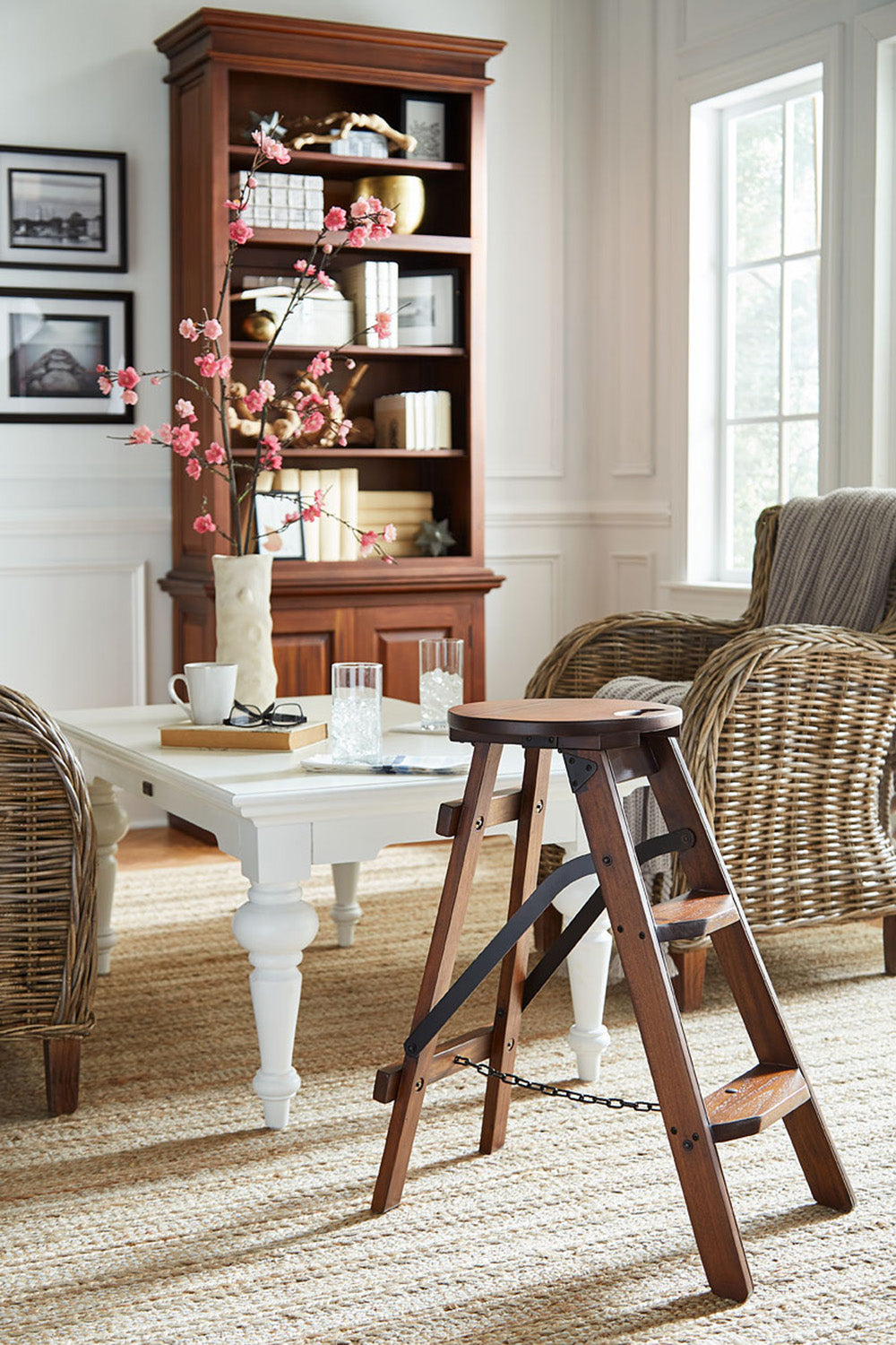 Provence Rectangle Coffee Table - White