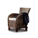 Baroness Kubu Rattan Arm Chair (Set of 2)-Chair-Novasolo-I Wanna Go Home