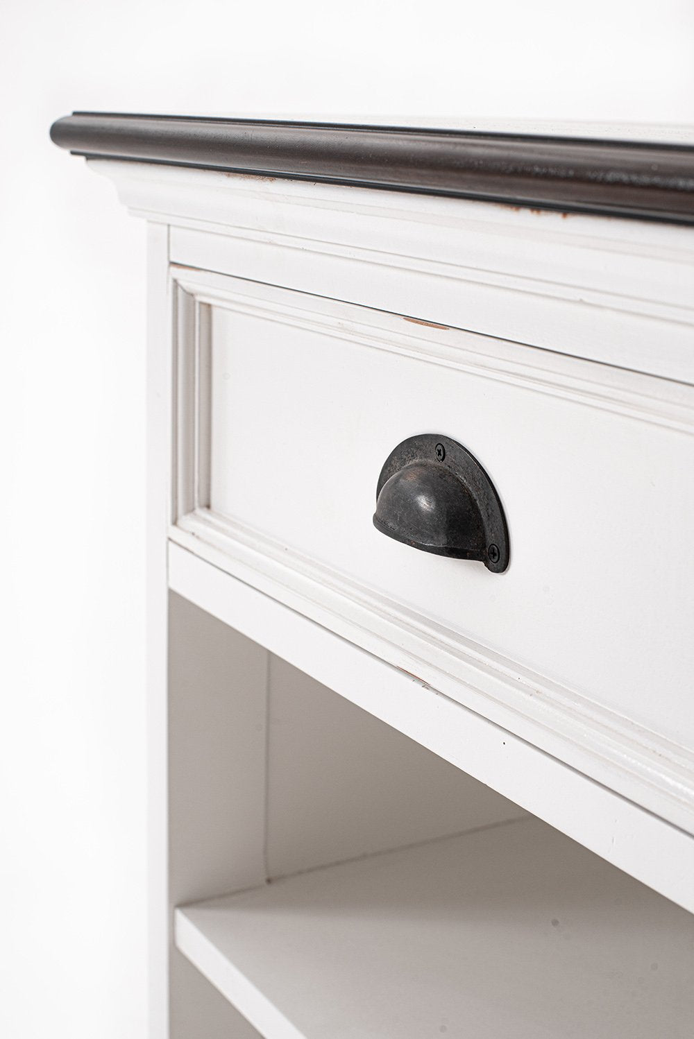 Bedside Table with Shelves-Bedside Table-Novasolo-I Wanna Go Home