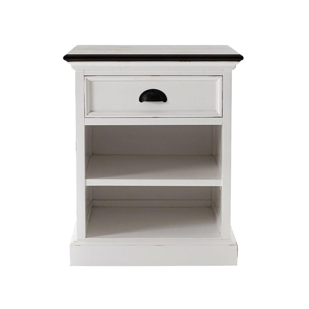 Bedside Table with Shelves-Bedside Table-Novasolo-I Wanna Go Home