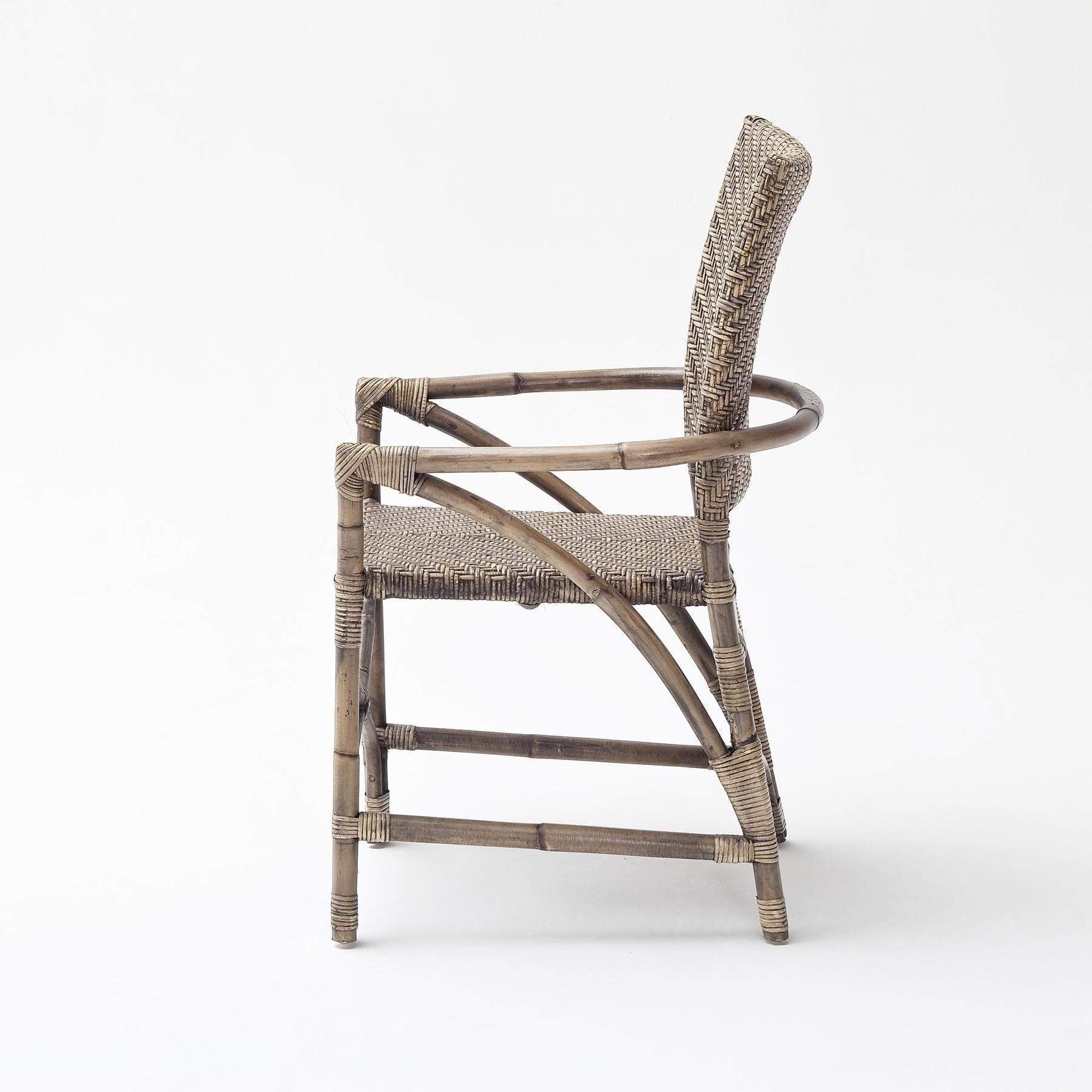 Countess Rattan Arm Chair (Set of 2)-Chair-Novasolo-I Wanna Go Home