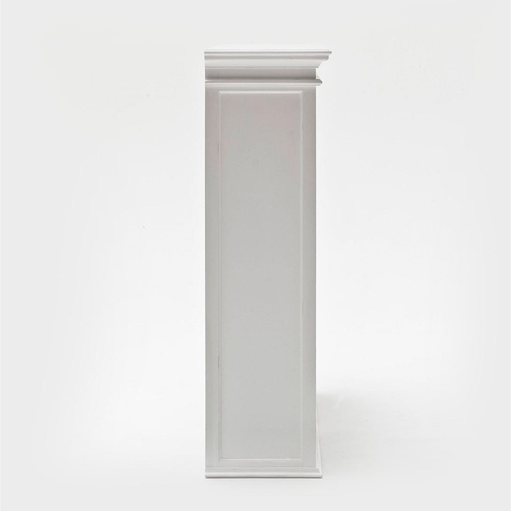 Halifax Buffet & Open Shelf Hutch - White-Hutch Cabinet-Novasolo-I Wanna Go Home