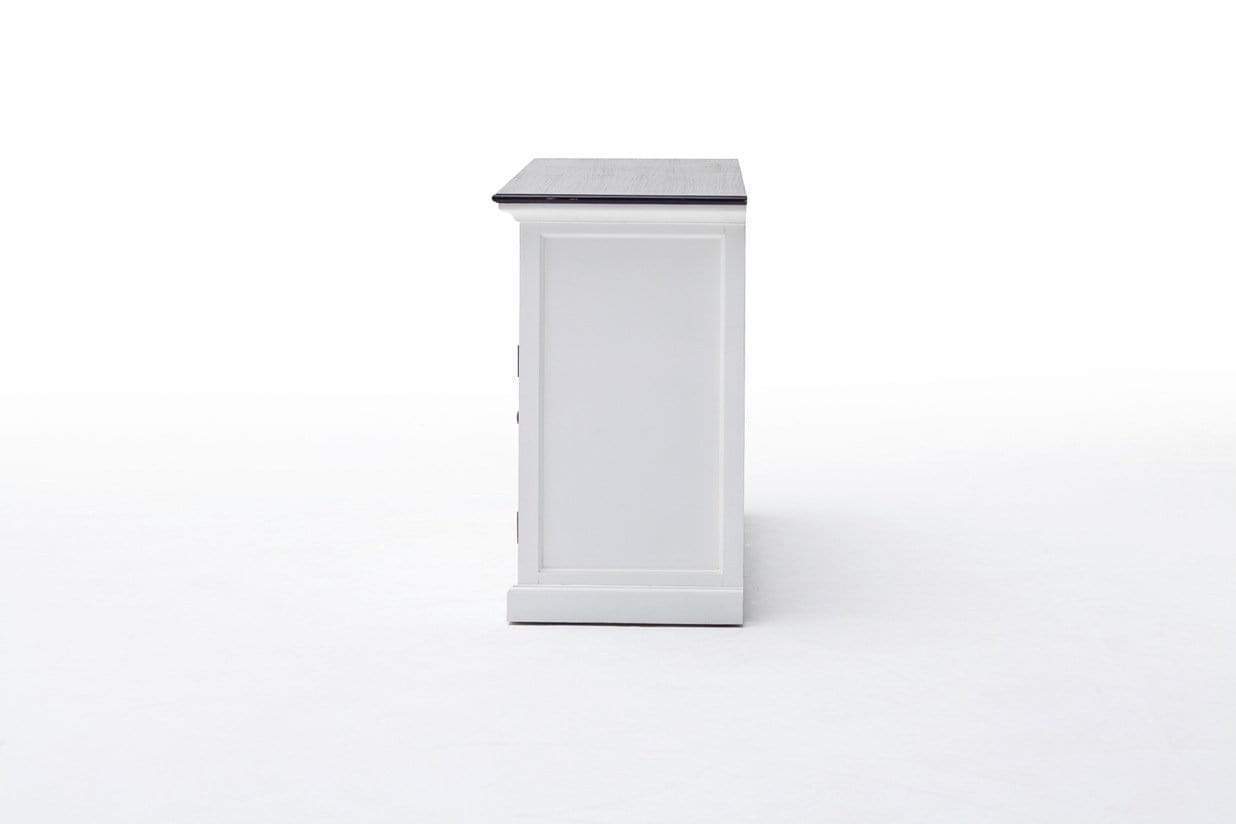 Halifax Contrast Buffet - White with Black Top-Buffet-by NovaSolo-I Wanna Go Home