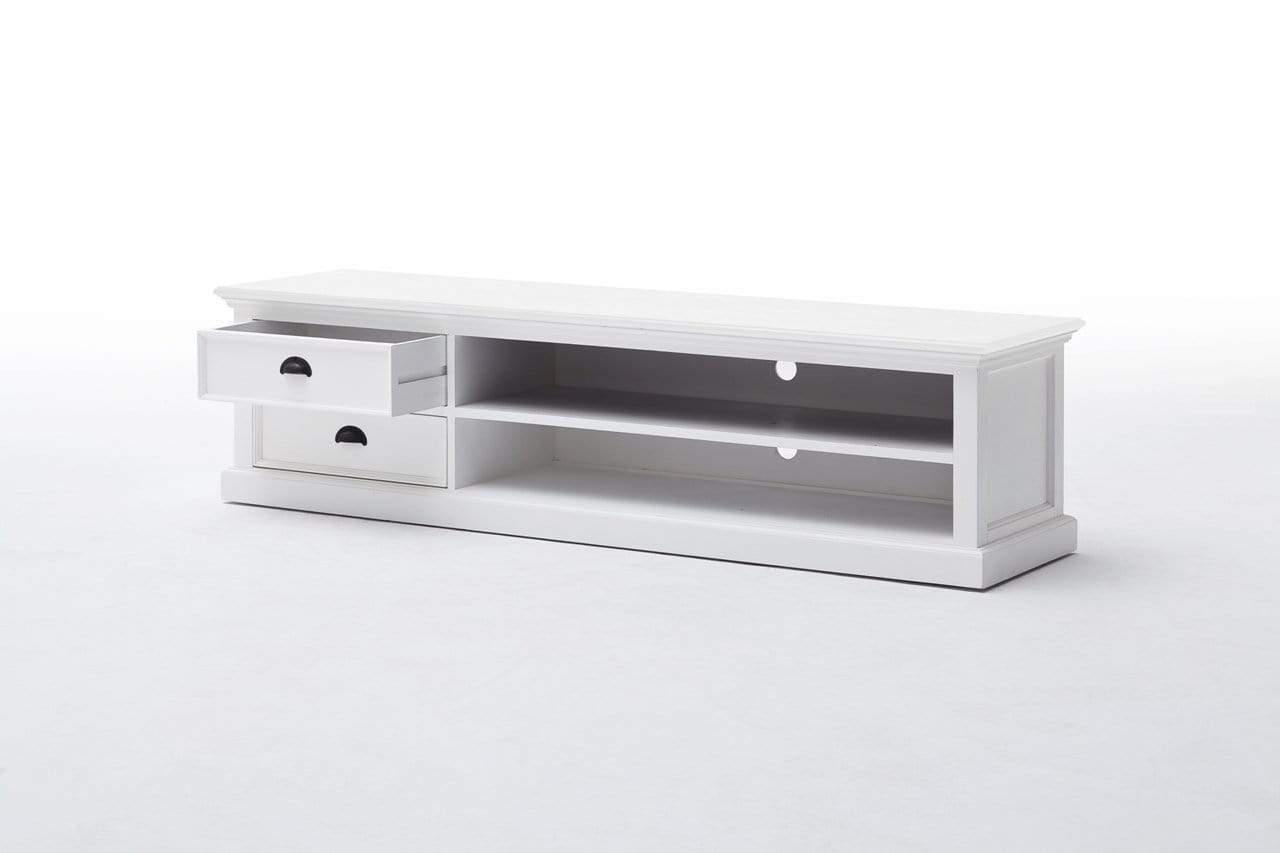 Halifax Lowline ETU 180cm - White-TV Stand-by NovaSolo-I Wanna Go Home