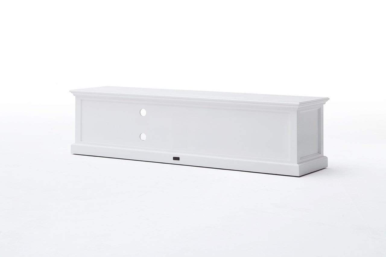 Halifax Lowline ETU 180cm - White-TV Stand-by NovaSolo-I Wanna Go Home