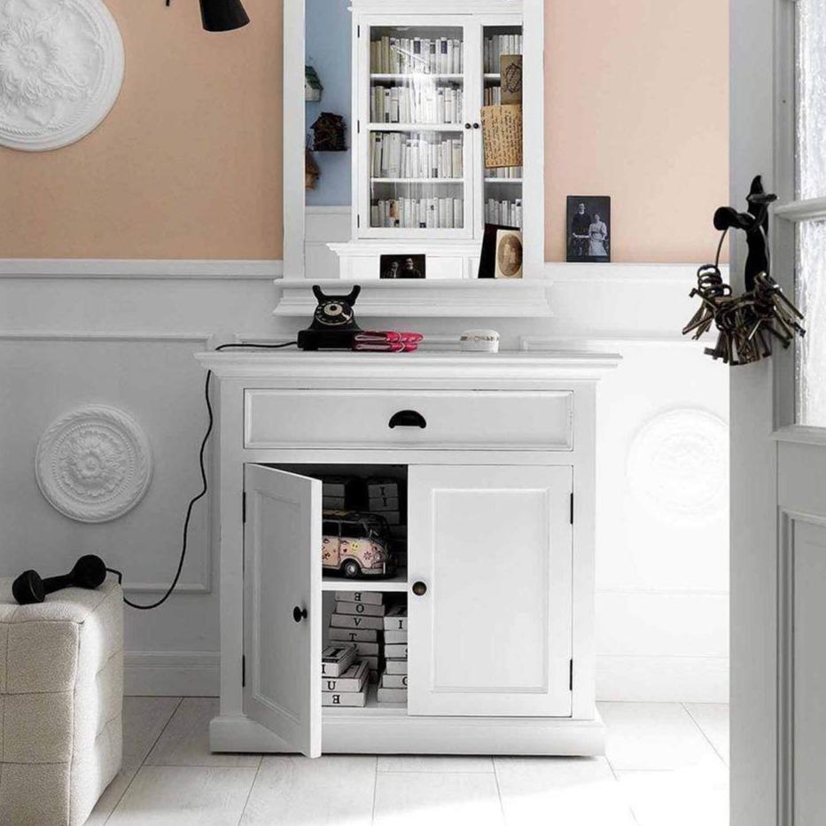 Halifax Small Buffet - White-Buffet-by NovaSolo-I Wanna Go Home