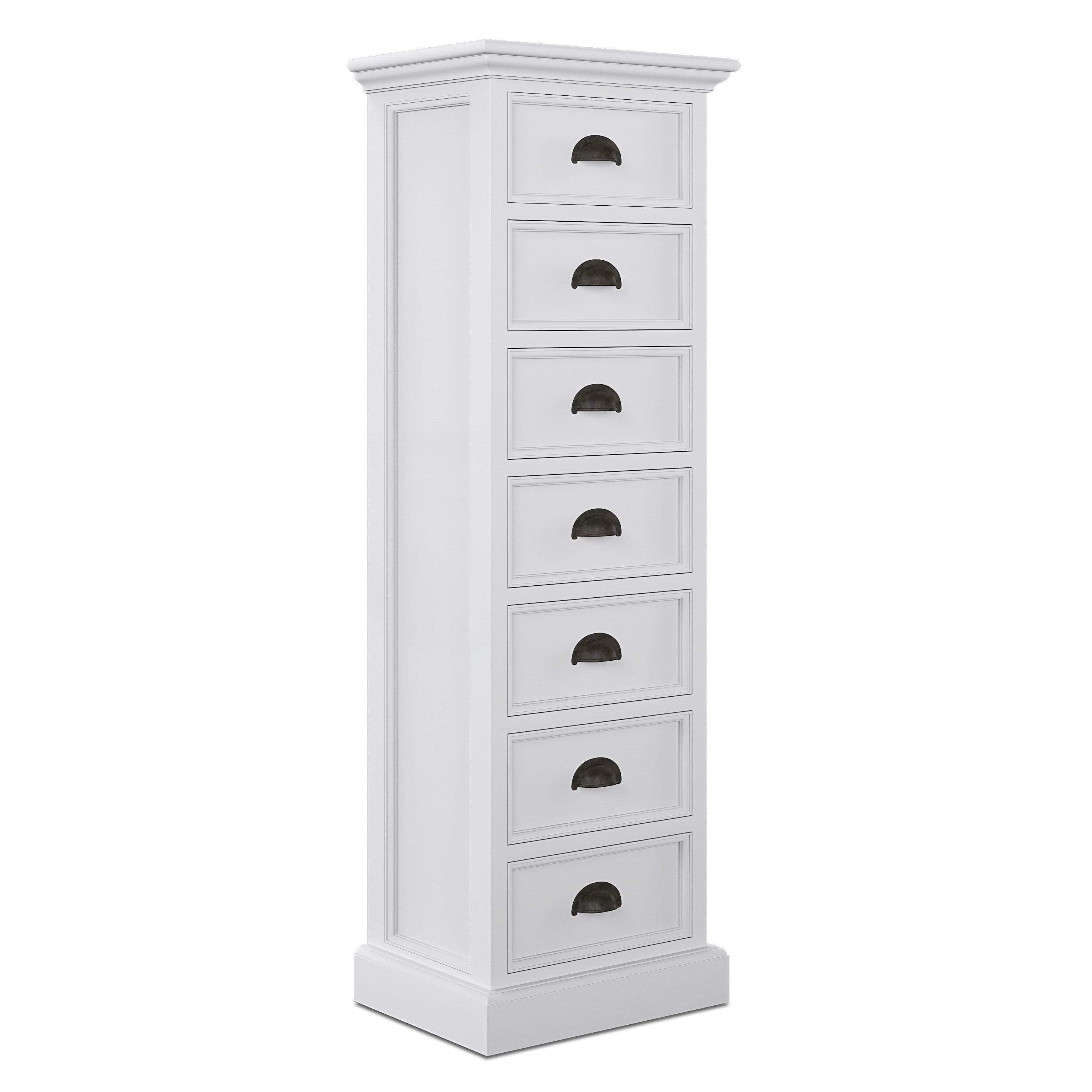 Halifax Storage Unit 7 Drawers - White-Chest-by NovaSolo-I Wanna Go Home