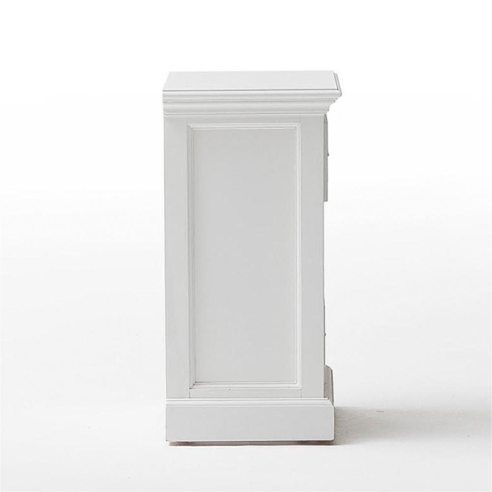 Halifax Storage Unit / Bedside Chest 3 Drawers - White-Bedside Table-by NovaSolo-I Wanna Go Home