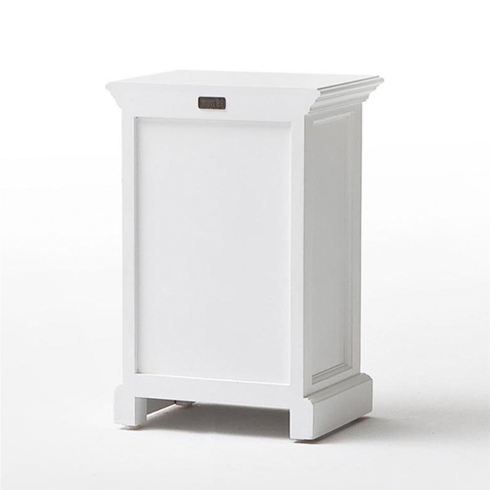 Halifax Storage Unit / Bedside Chest 3 Drawers - White-Bedside Table-by NovaSolo-I Wanna Go Home