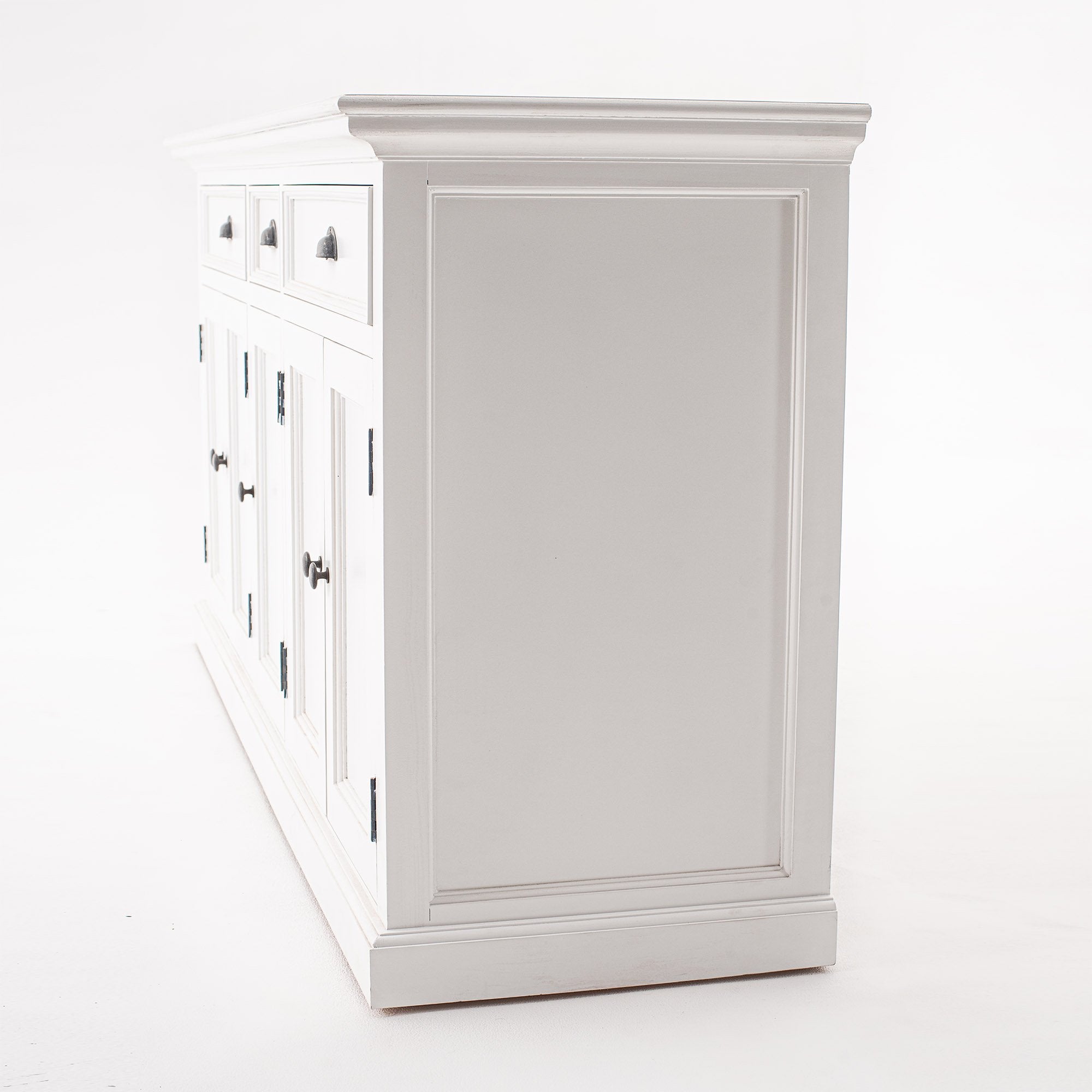 Kitchen Hutch Cabinet with 5 Doors 3 Drawers-Hutch Cabinet-Novasolo-I Wanna Go Home