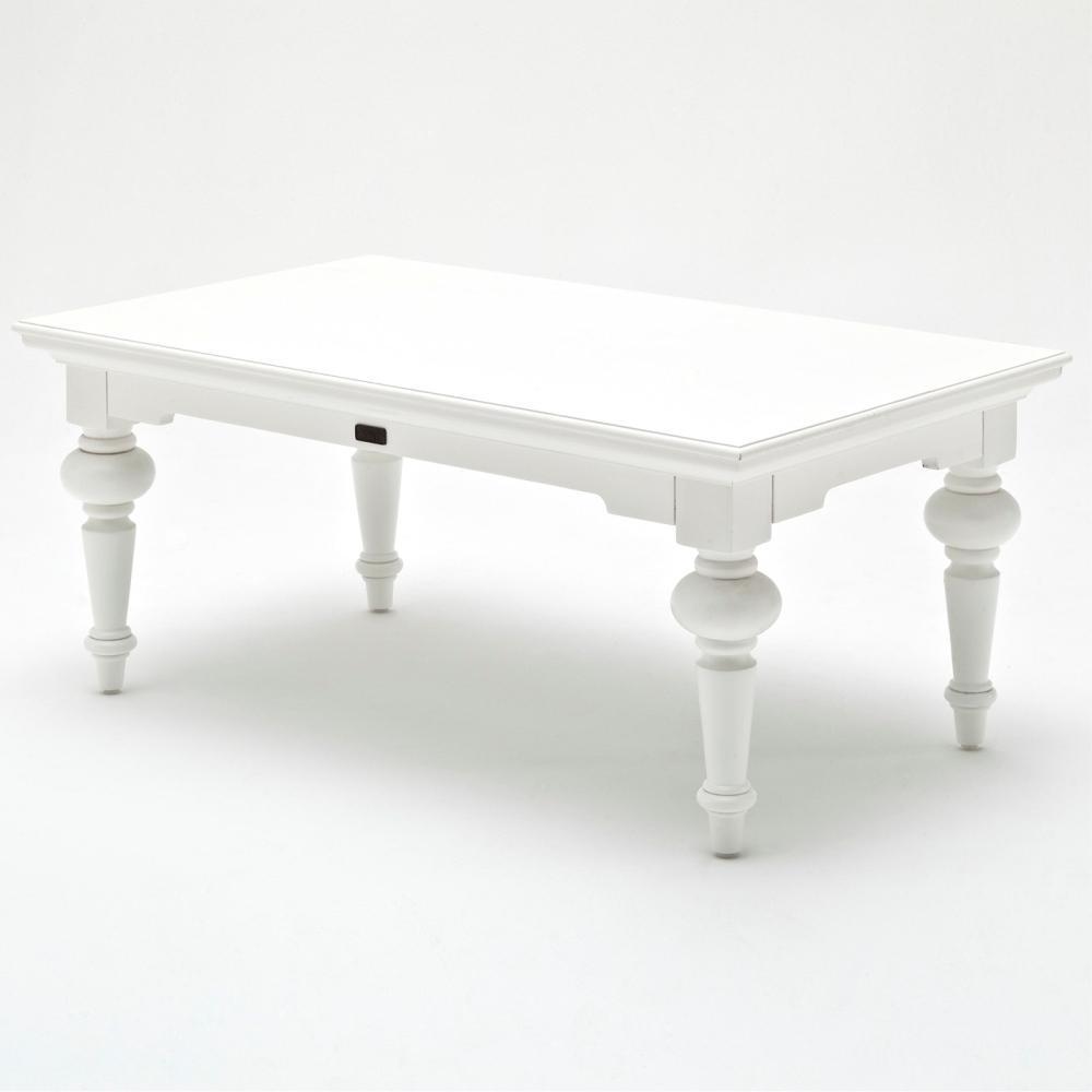 Provence Rectangle Coffee Table - White-Coffee Table-Novasolo-I Wanna Go Home
