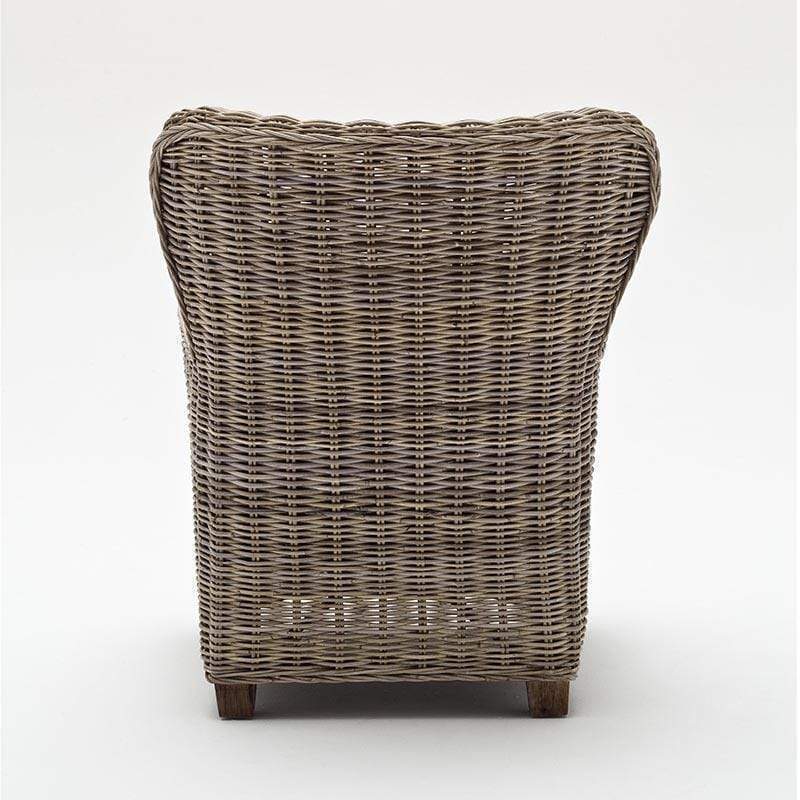 Queen Kubu Rattan Arm Chair-Chair-Novasolo-I Wanna Go Home