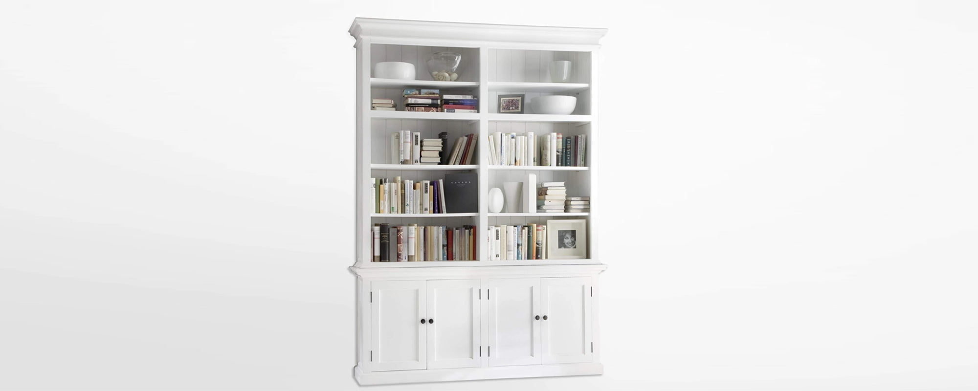 White-French-Bookcase