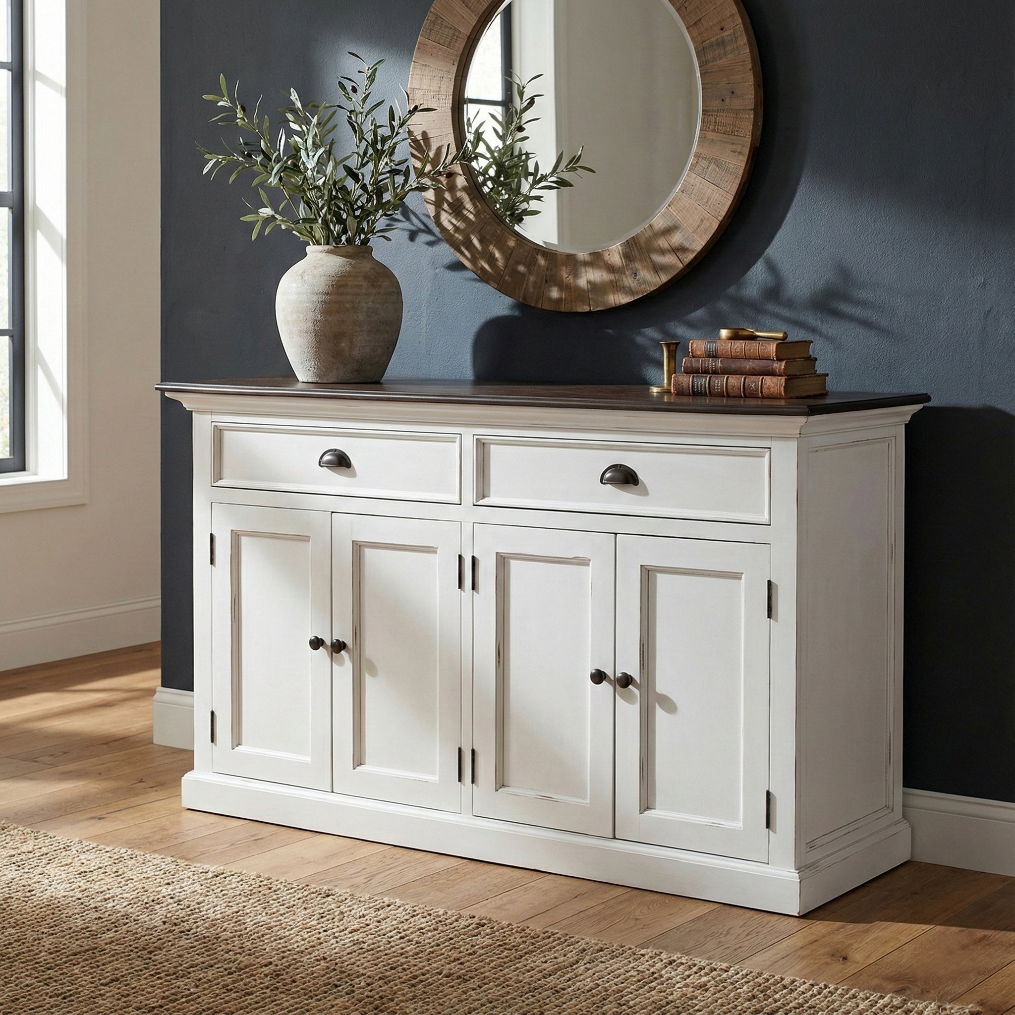 Halifax Accent Buffet / Sideboard - White