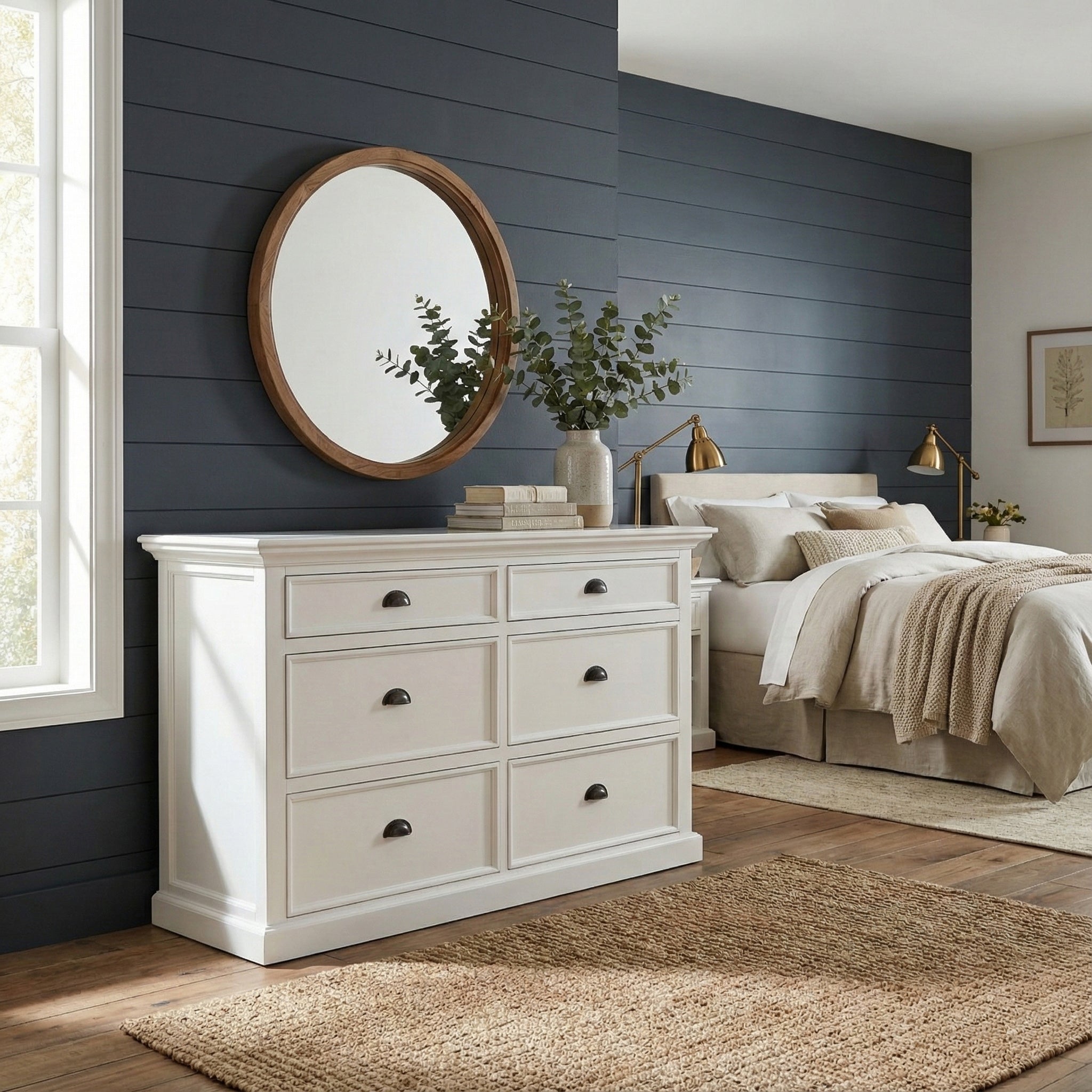 Halifax Bedroom Dresser - White