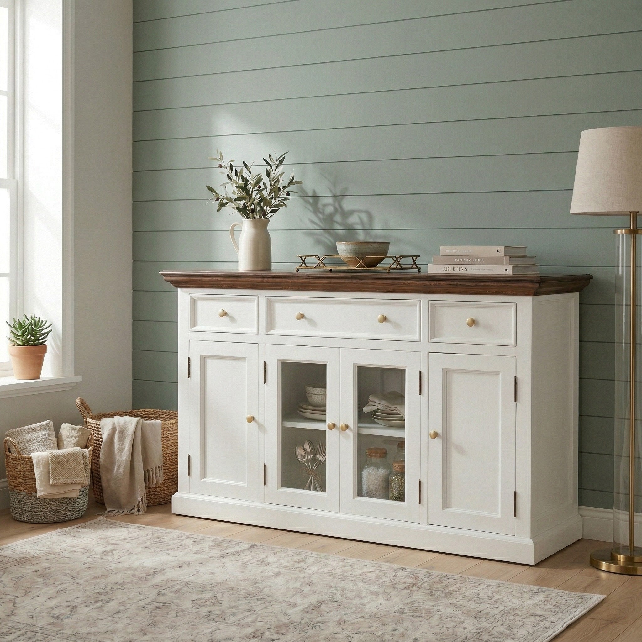 Corfu Buffet with 4 Doors 3 Drawers