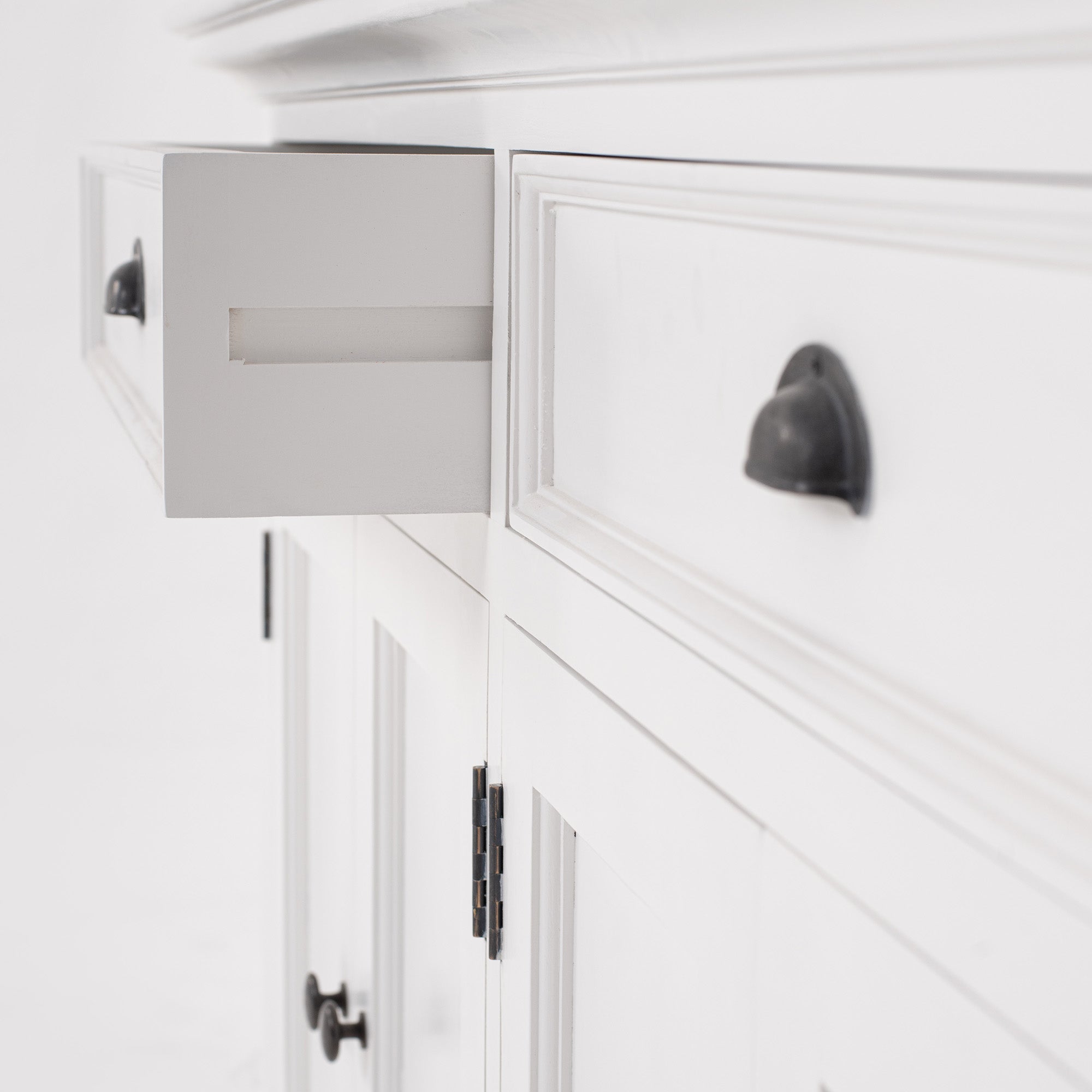 Halifax Buffet & Hutch - White