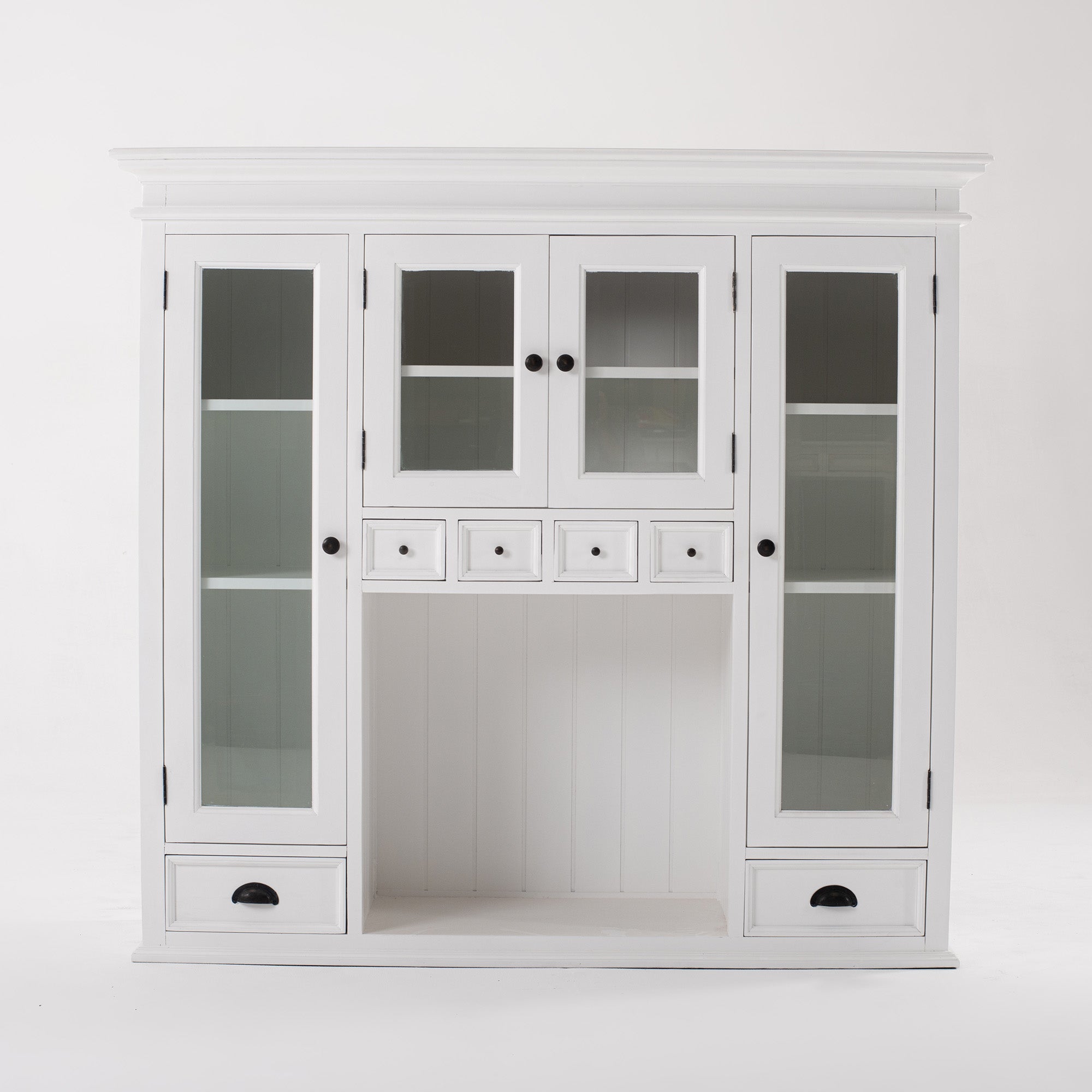 Halifax Kitchen Buffet & Hutch - White