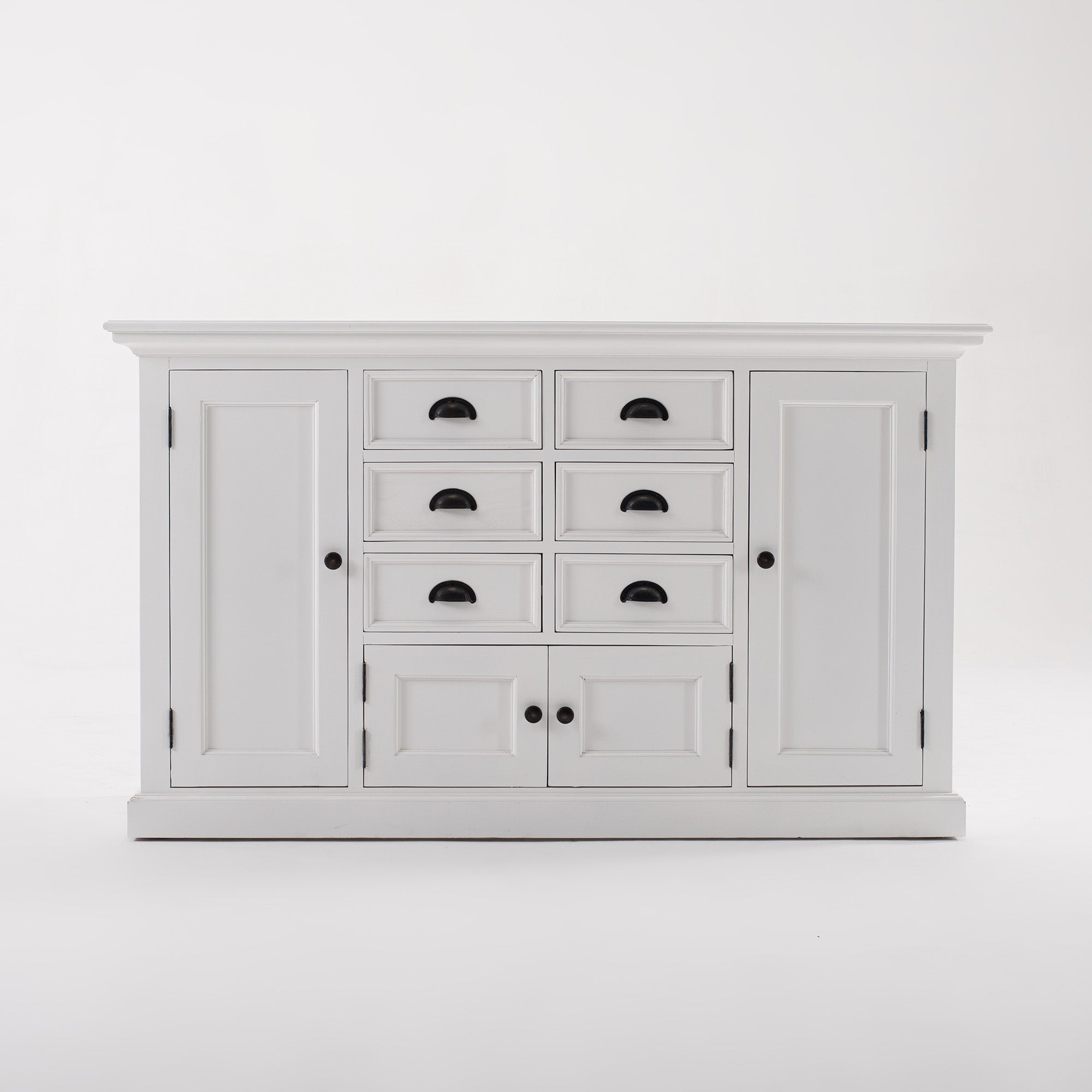 Halifax Kitchen Buffet & Hutch - White