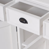 Hutch Cabinet with 5 Doors 3 Drawers