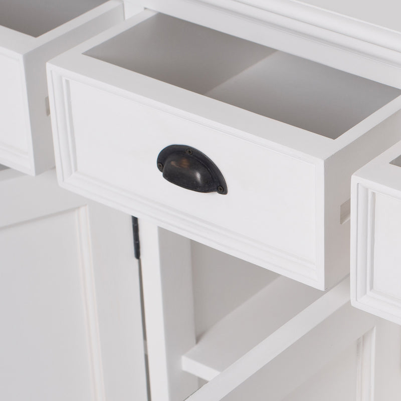 Hutch Cabinet with 5 Doors 3 Drawers