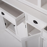 Hutch Cabinet with 5 Doors 3 Drawers