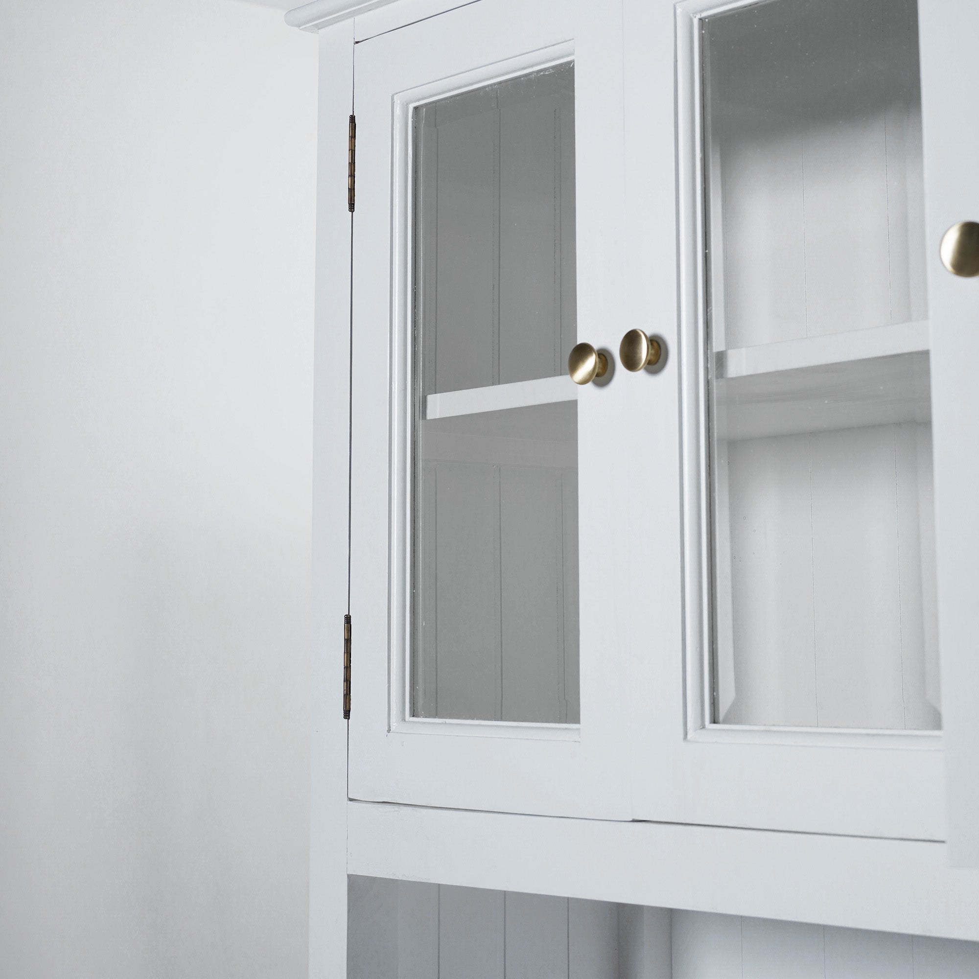 Corfu Buffet Hutch Unit with 5 Glass Doors 180cm