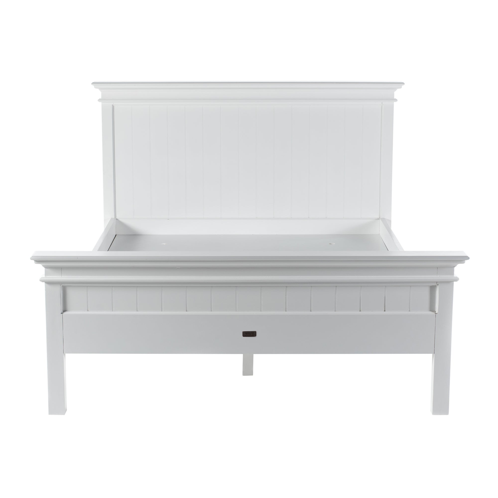 Halifax Queen Bed with Footboard - White