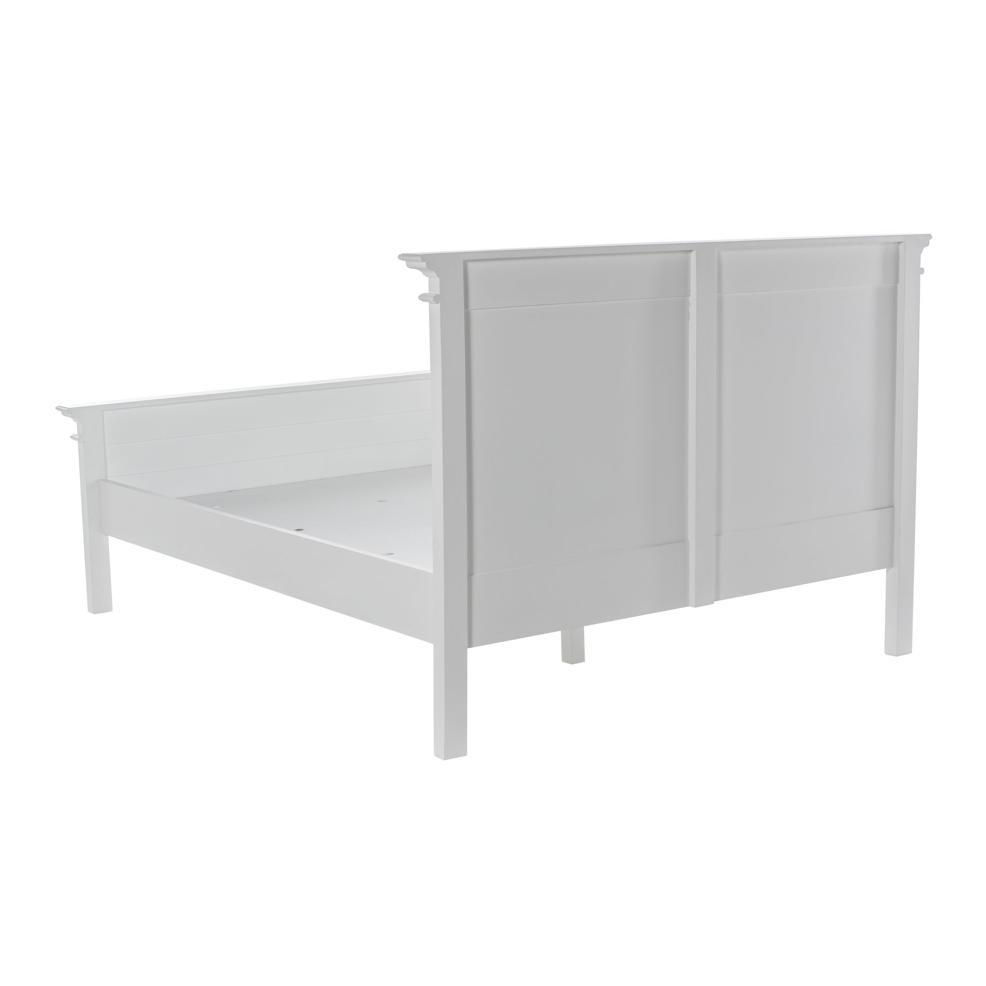 Halifax Queen Bed with Footboard - White