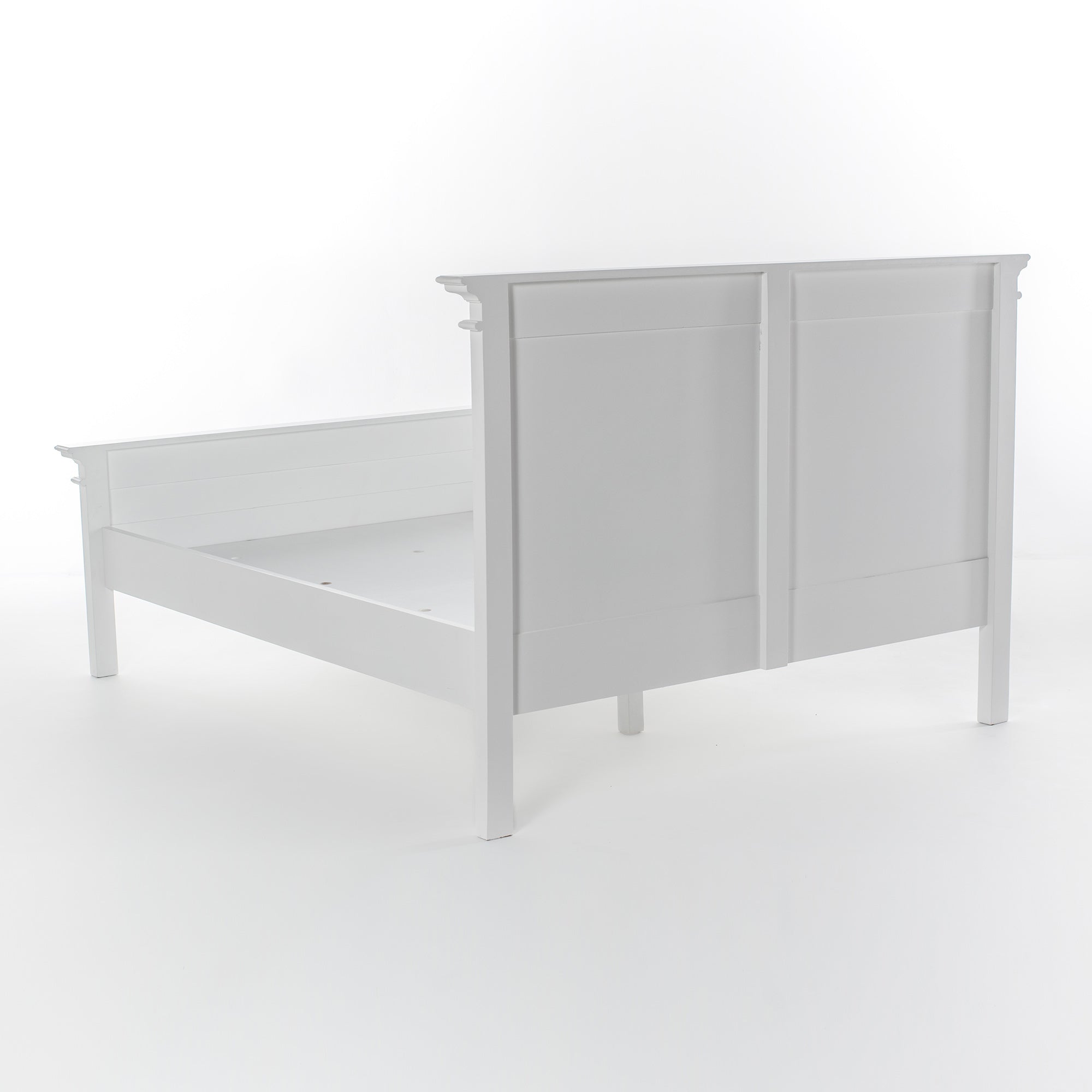 Halifax Queen Bed with Footboard - White